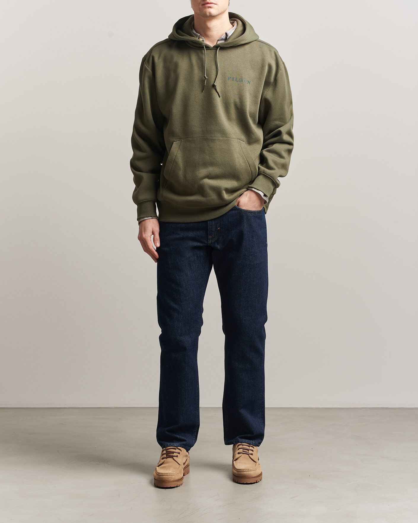 Homme | Pulls Et Tricots | Filson | Scenic Graphic Hoodie Surplus Green