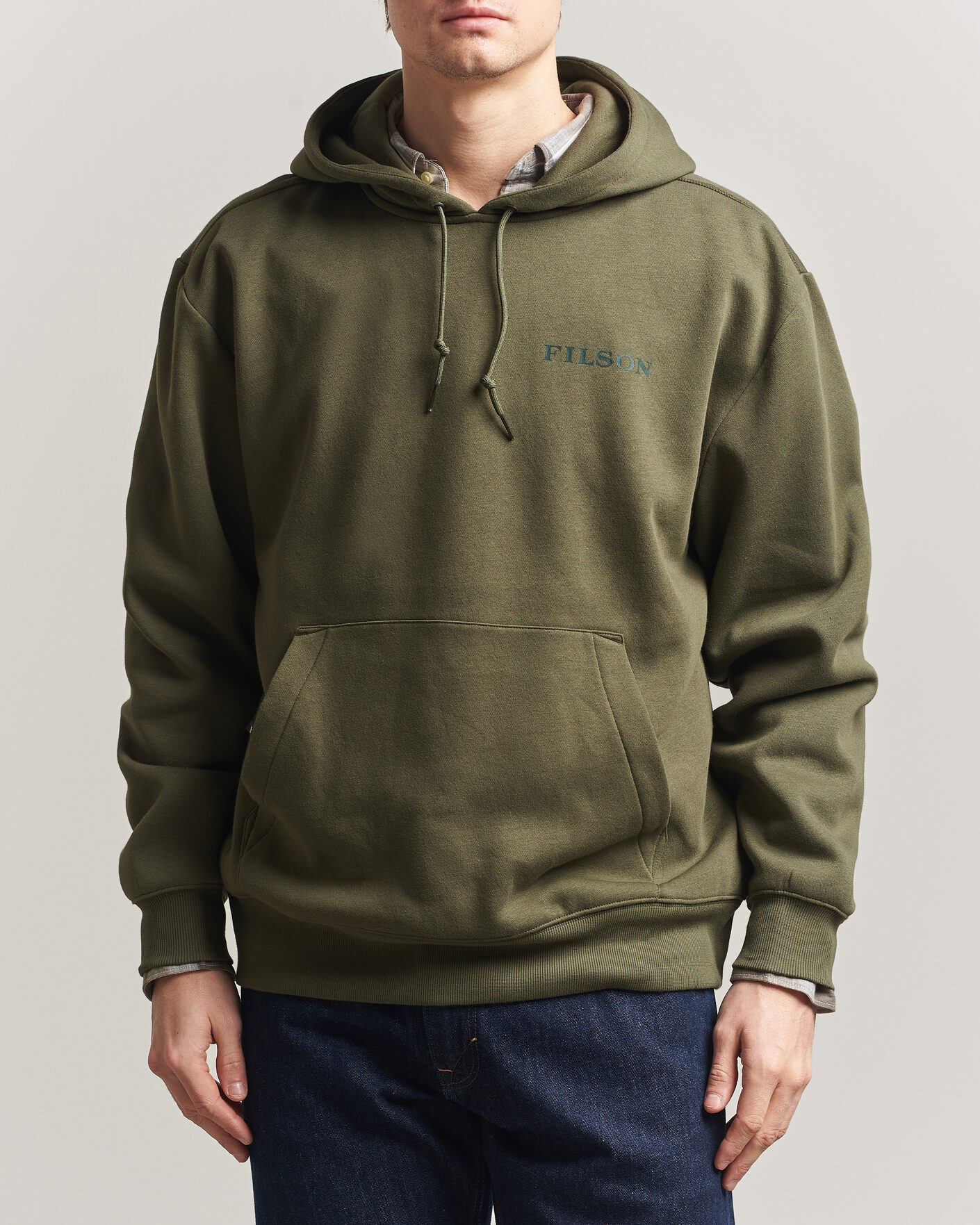 Homme | Pulls Et Tricots | Filson | Scenic Graphic Hoodie Surplus Green