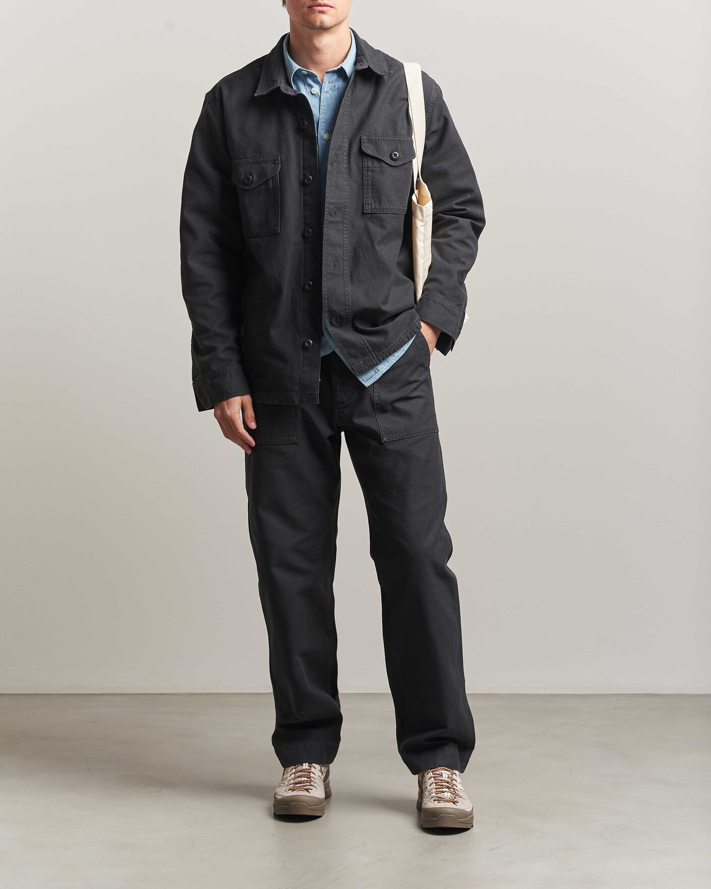 Homme | Pantalons | Filson | Field Supply Pants Washed Faded Black