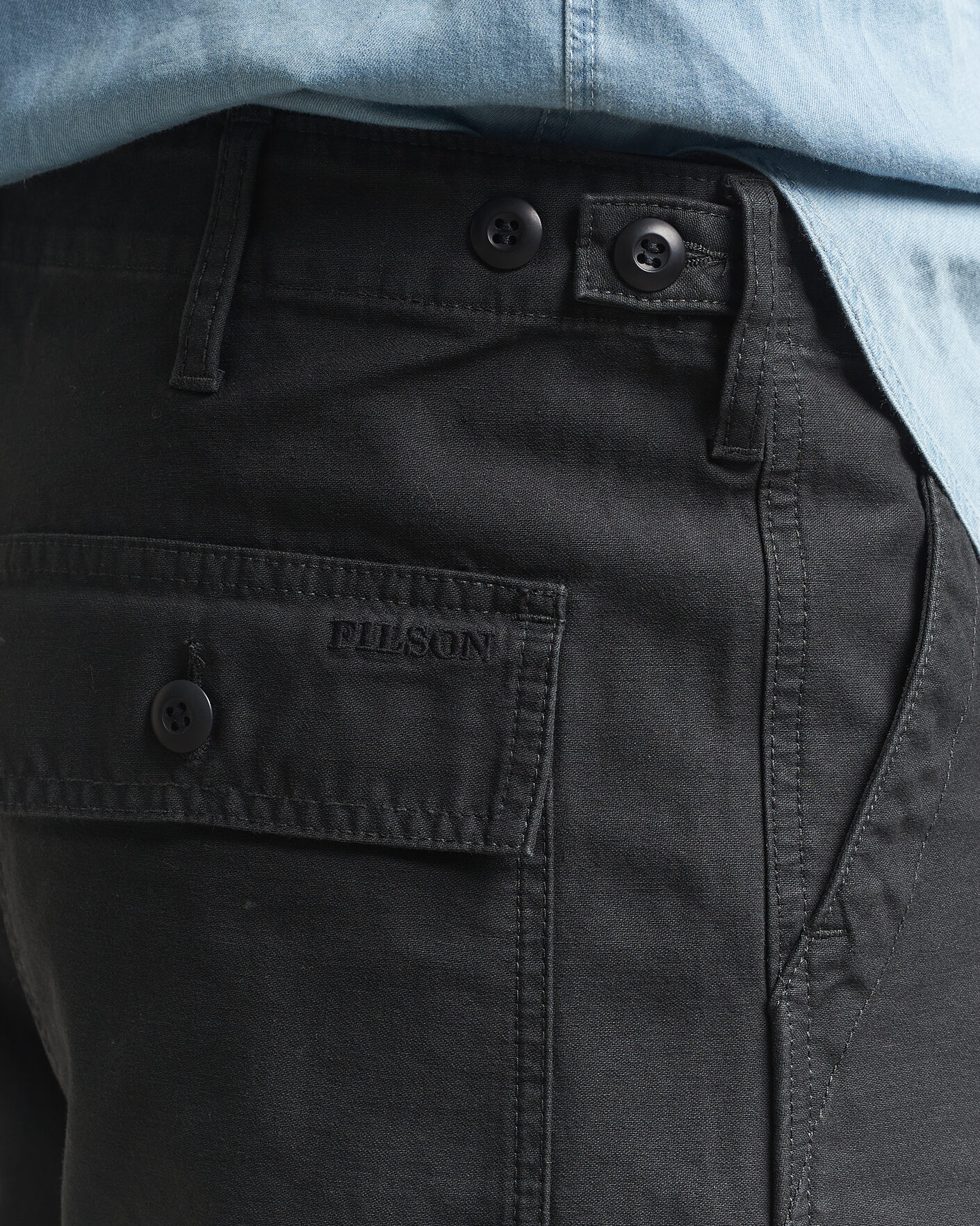 Homme | Pantalons | Filson | Field Supply Pants Washed Faded Black