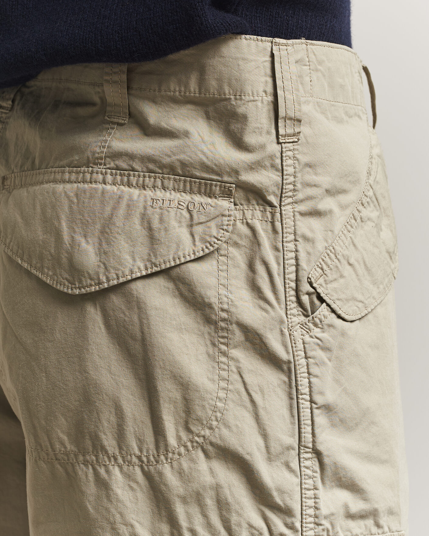Homme | Pantalons | Filson | Tropical Poplin Cargo Pants Dried Sage