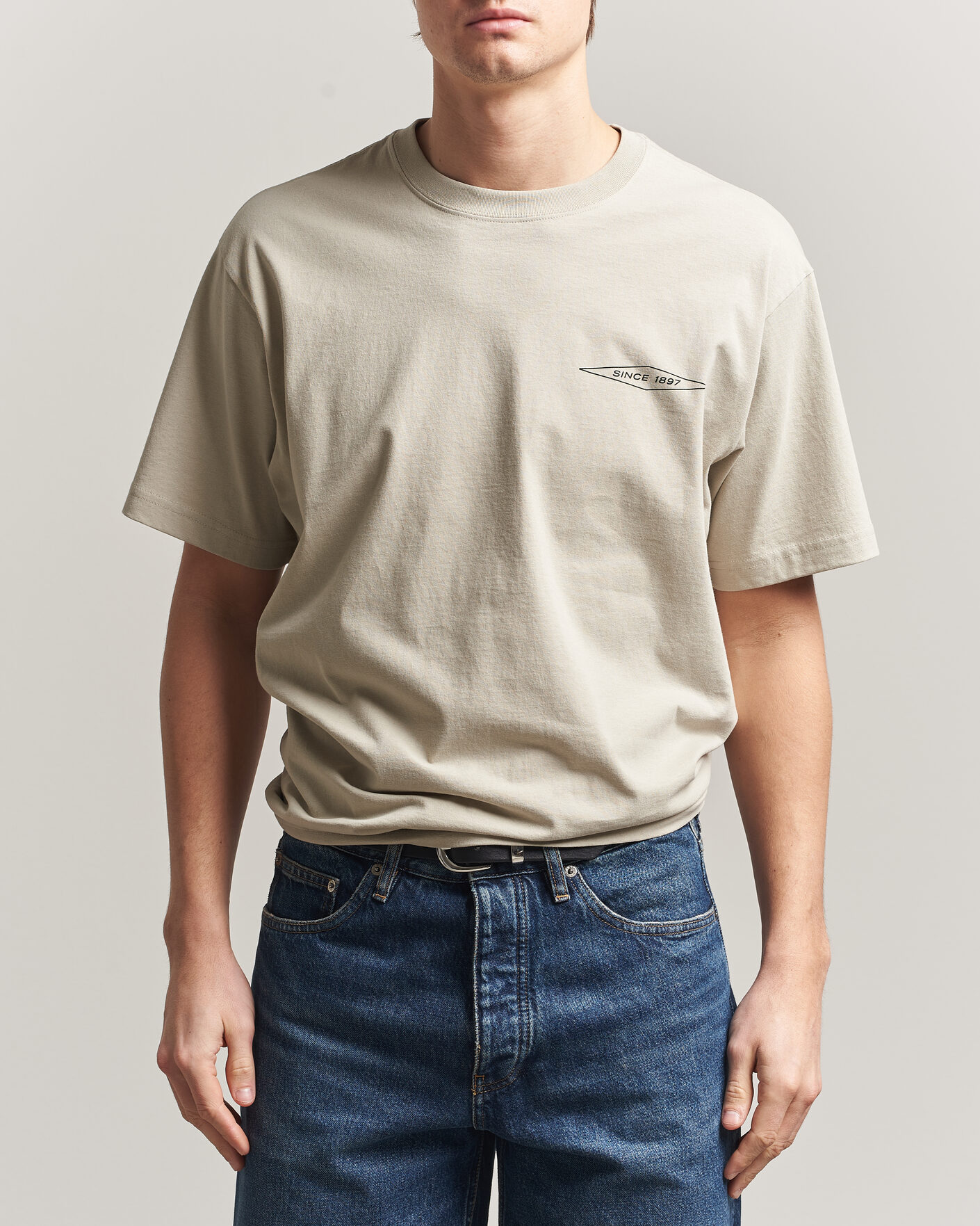 Homme | T-shirts | Filson | Diamond Graphic T-Shirt Sky Grey