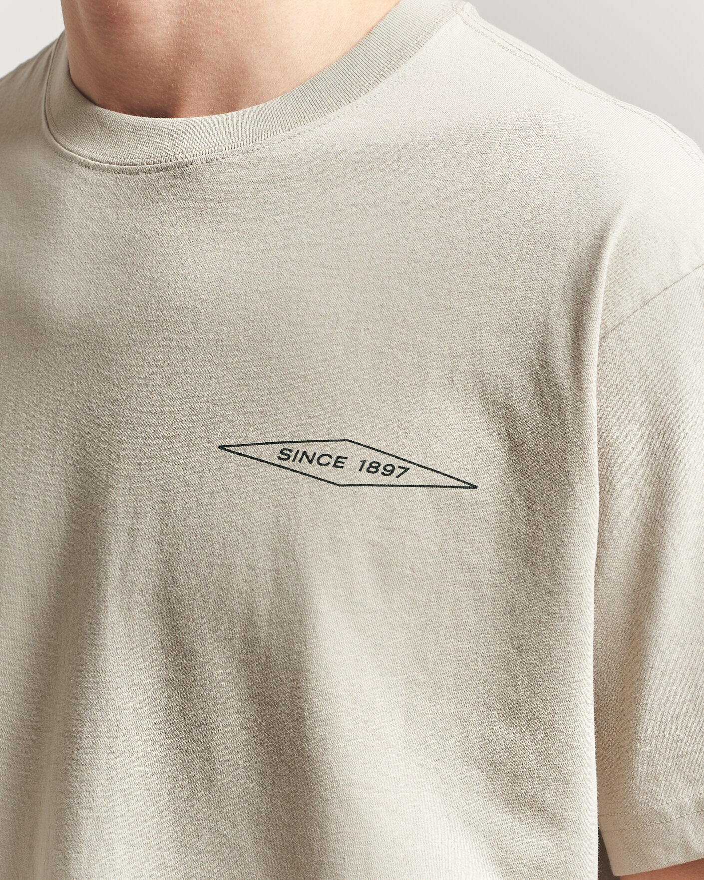 Homme | T-shirts | Filson | Diamond Graphic T-Shirt Sky Grey