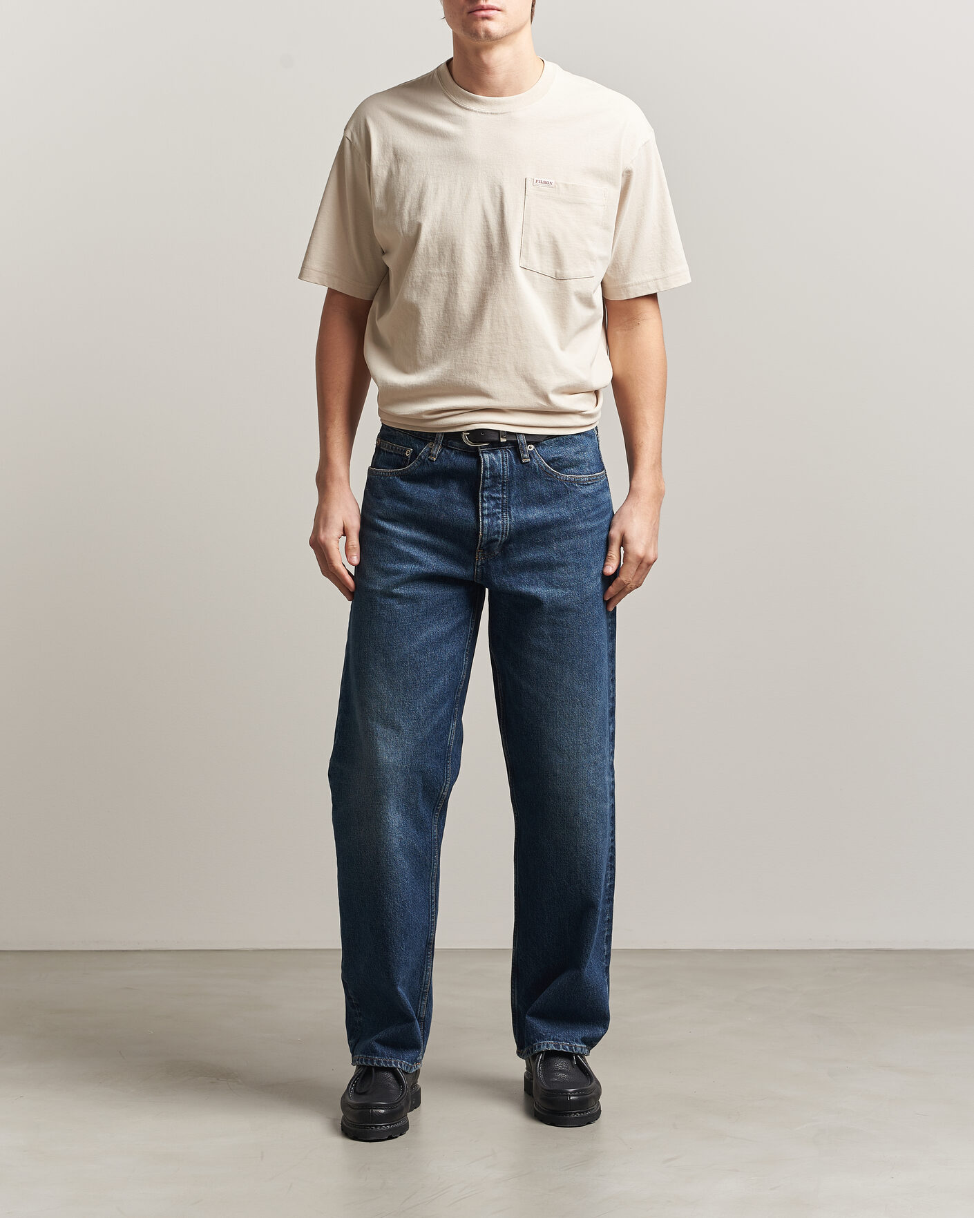 Homme | T-shirts | Filson | Pocket T-Shirt Natural