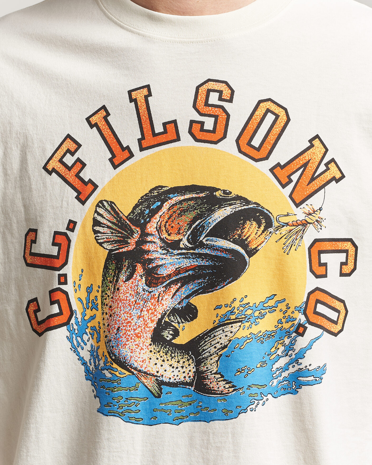 Homme | T-shirts | Filson | Dry Fly Graphic T-Shirt Basswood