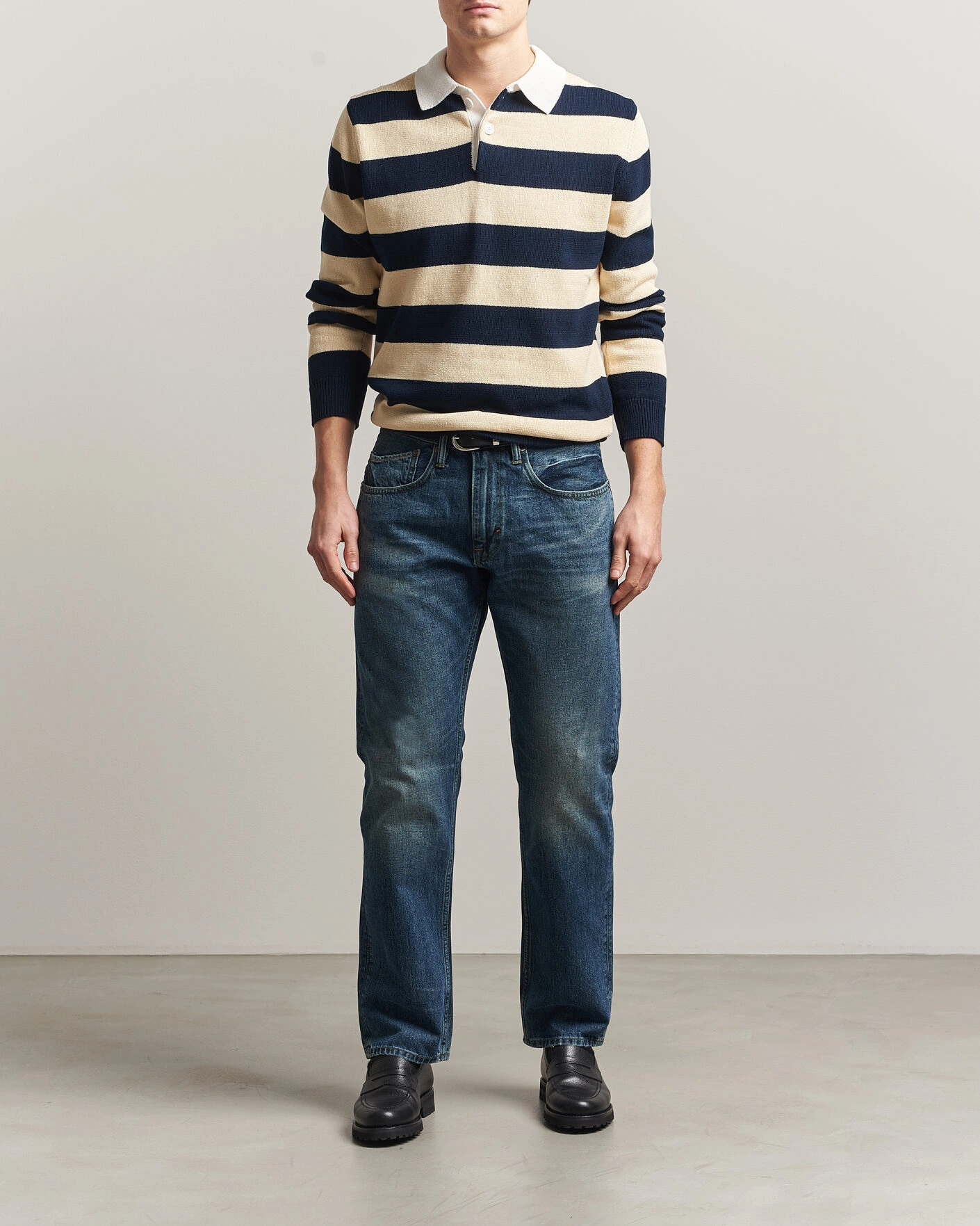 Homme | Pantalons | -1 Nordic Denim | Regular Fit Jeans Dark Authentic
