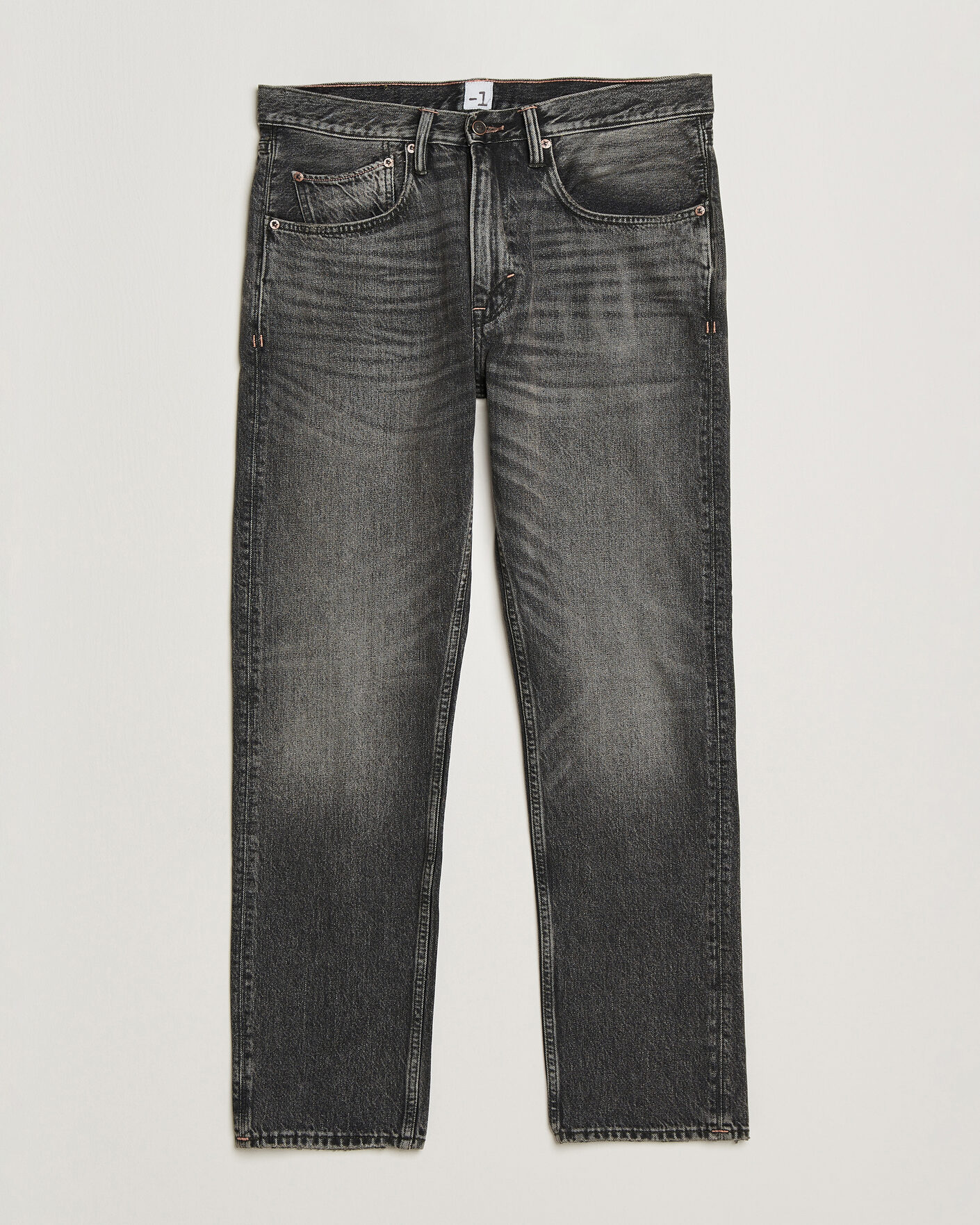 Homme | Pantalons | -1 Nordic Denim | Regular Fit Jeans Thunderstorm Black Clean
