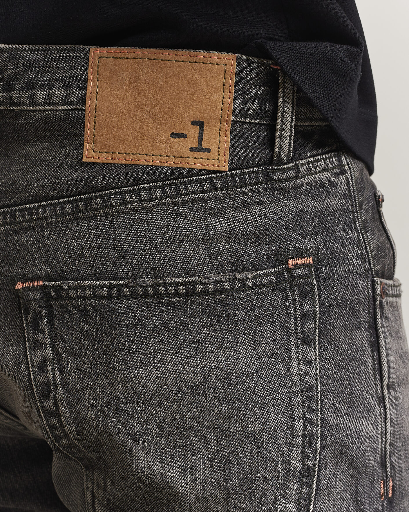 Homme | Jeans | -1 Nordic Denim | Regular Fit Jeans Thunderstorm Black Clean