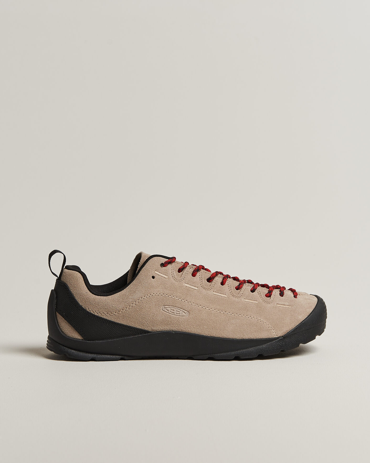 Homme | Chaussures de trail | KEEN | Jasper Suede Sneaker Silver Mink