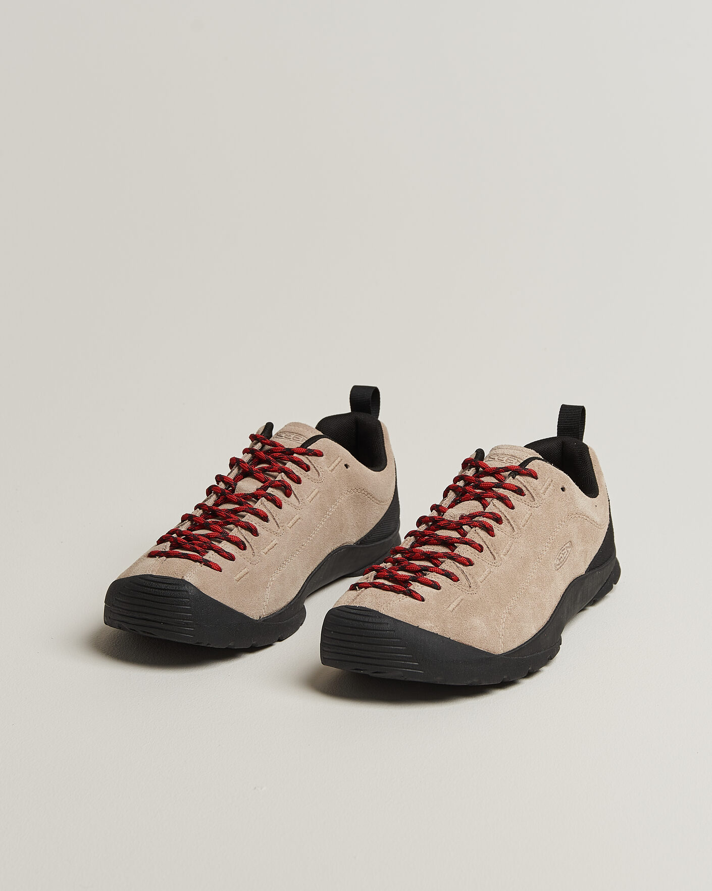 Homme | Chaussures de trail | KEEN | Jasper Suede Sneaker Silver Mink