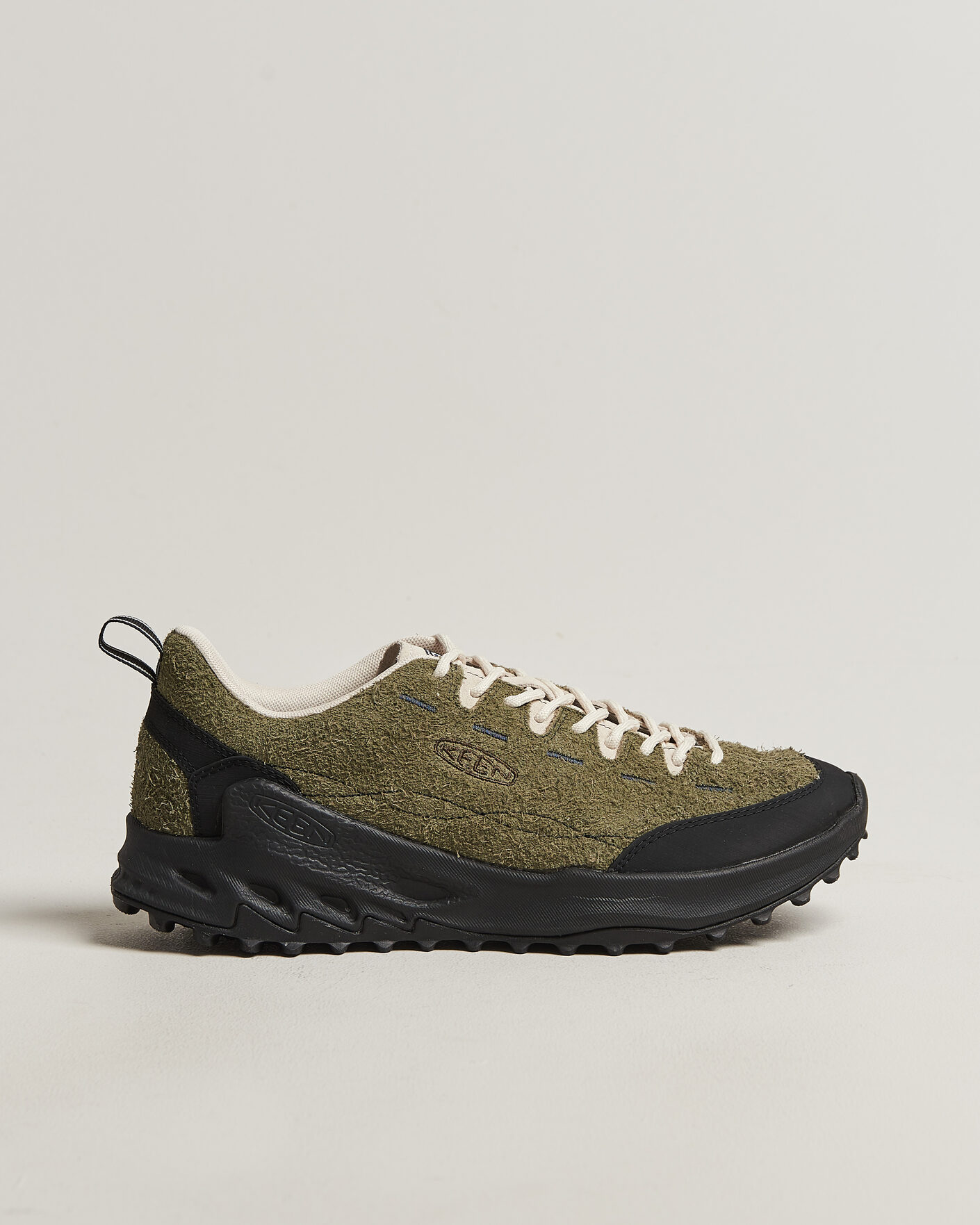 Homme | Chaussures de trail | KEEN | Jasper Zionic Suede Sneaker Dark Olive