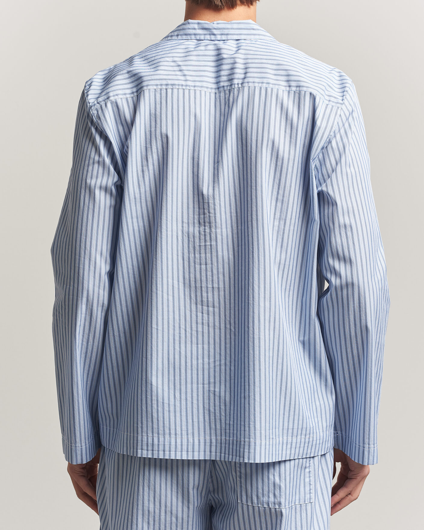 Homme | Peignoirs Et Pyjamas | Tekla | Fine Twill Pyjama Shirt Cooper Stripes