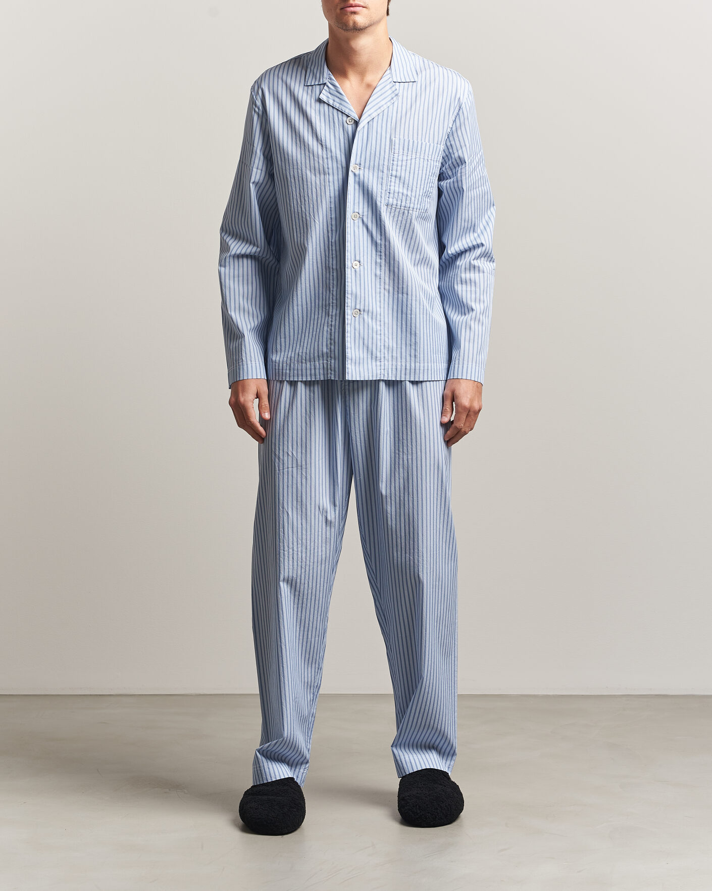 Homme | Peignoirs Et Pyjamas | Tekla | Fine Twill Pyjama Pants Cooper Stripes