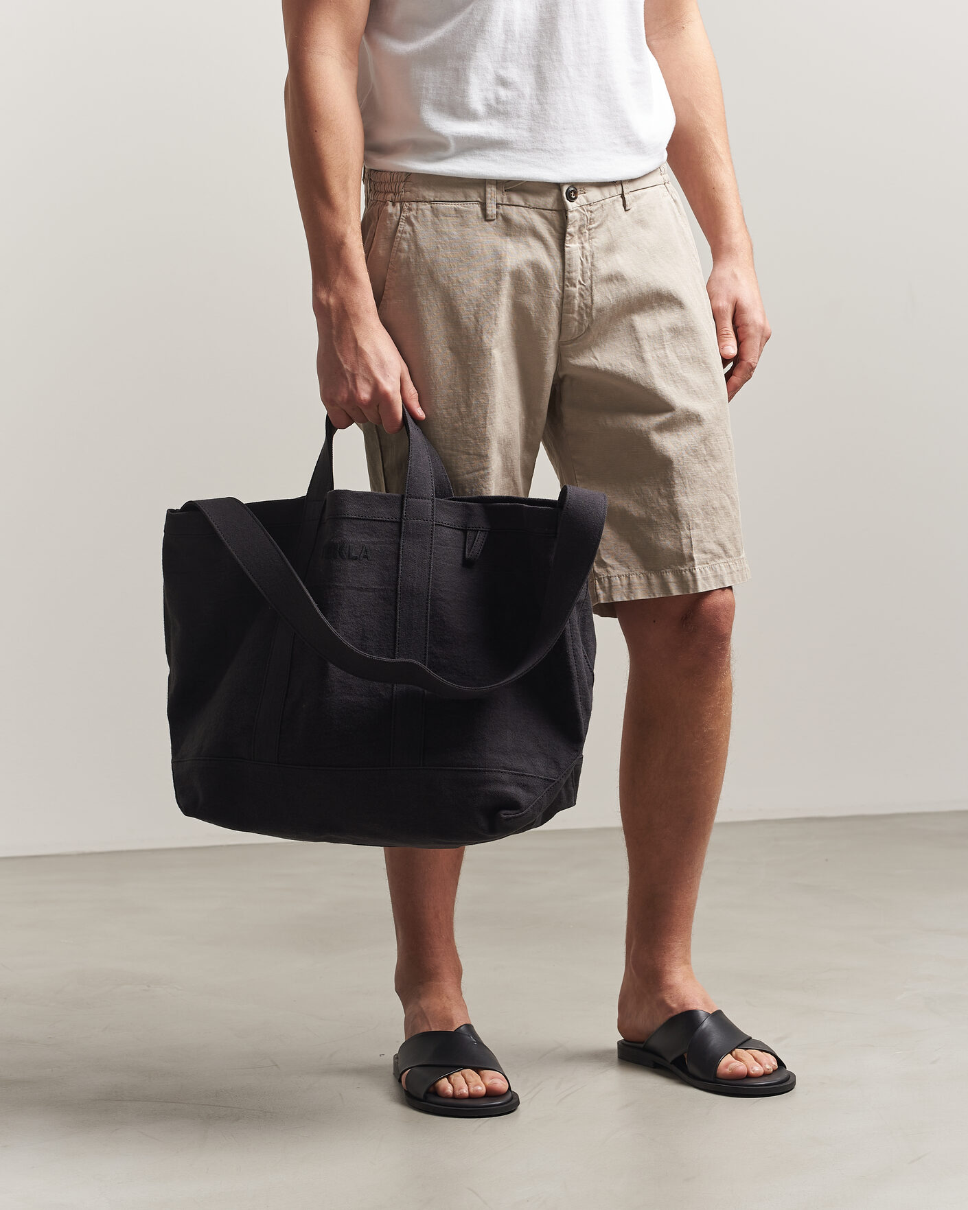 Homme | Sacs | Tekla | Beach Bag Black Sand
