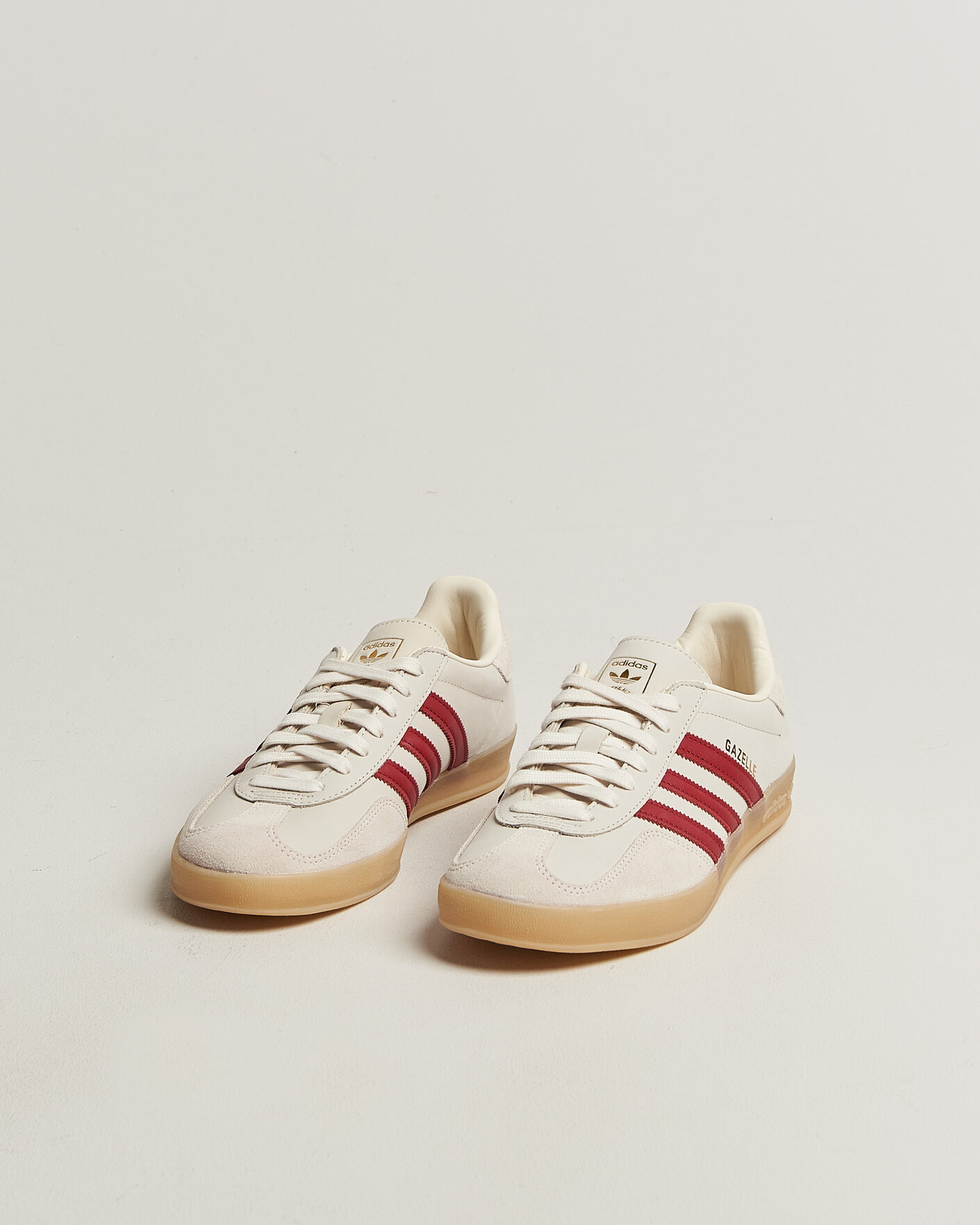 Homme | Baskets | adidas Originals | Gazelle Indoor Sneaker White/Red
