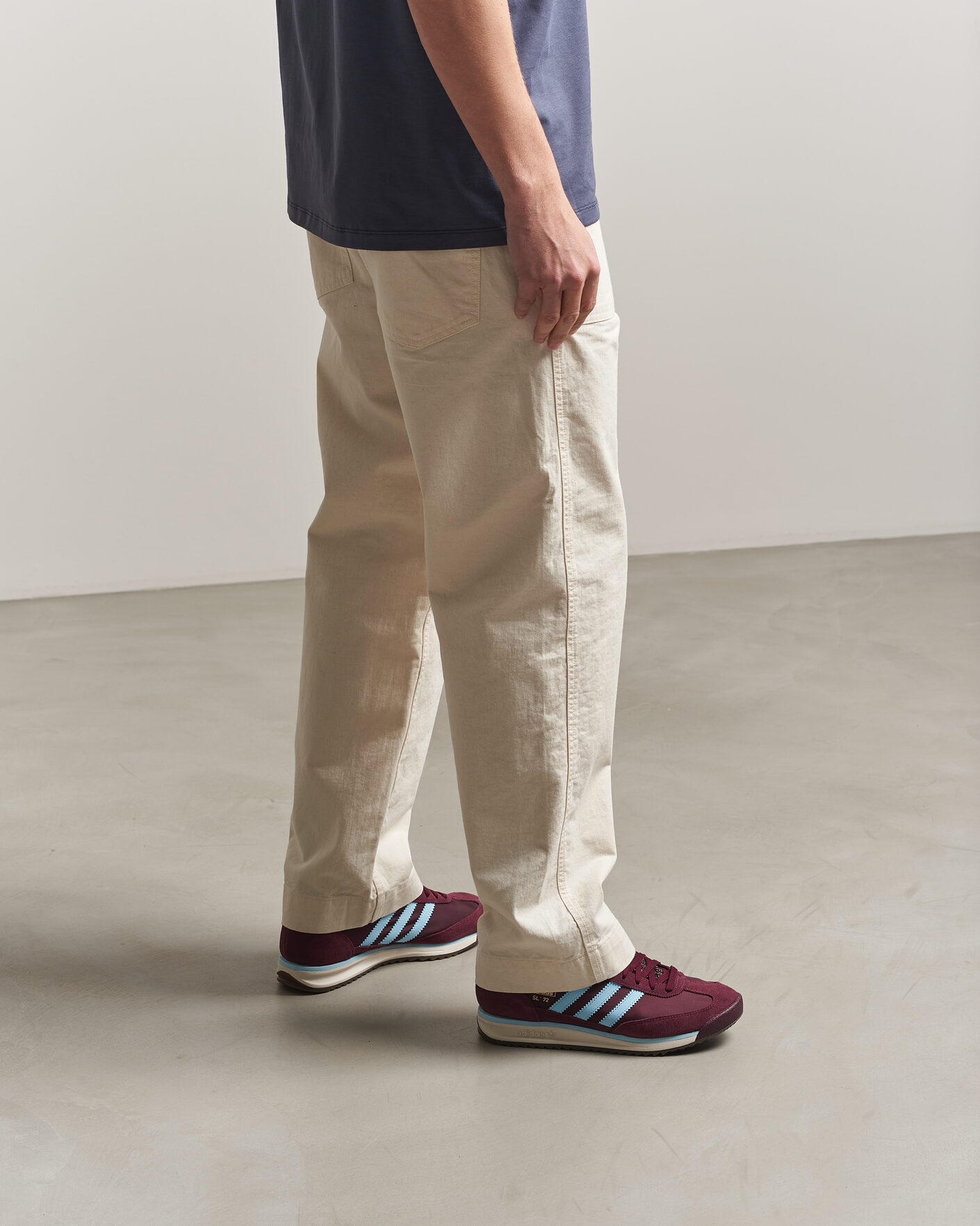 Homme | Baskets | adidas Originals | SL 72 RS Sneaker Maroon/Ice Blue