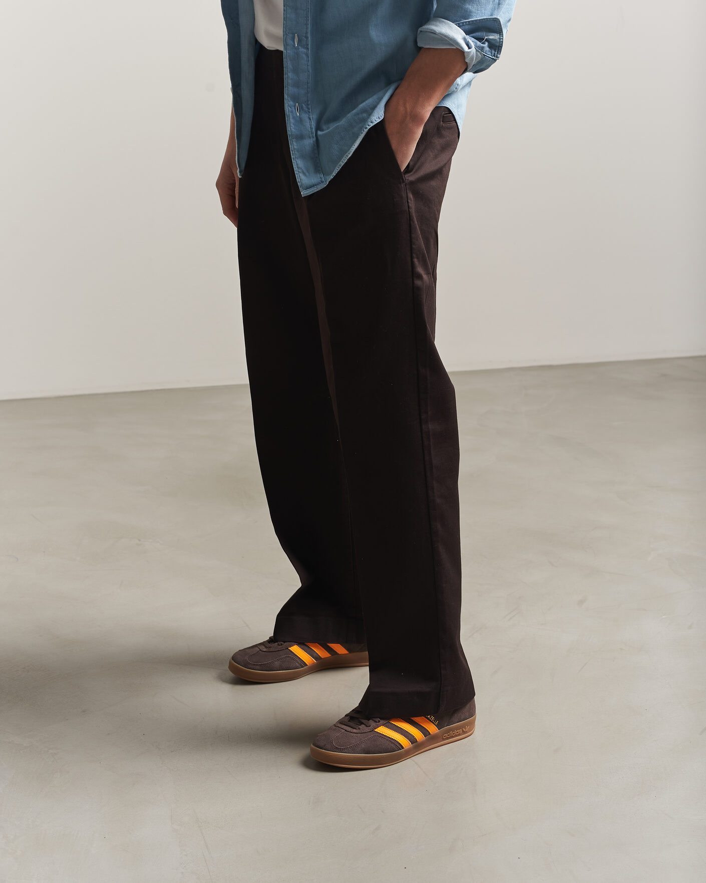 Homme | Baskets | adidas Originals | Gazelle Indoor Sneaker Brown/Orange