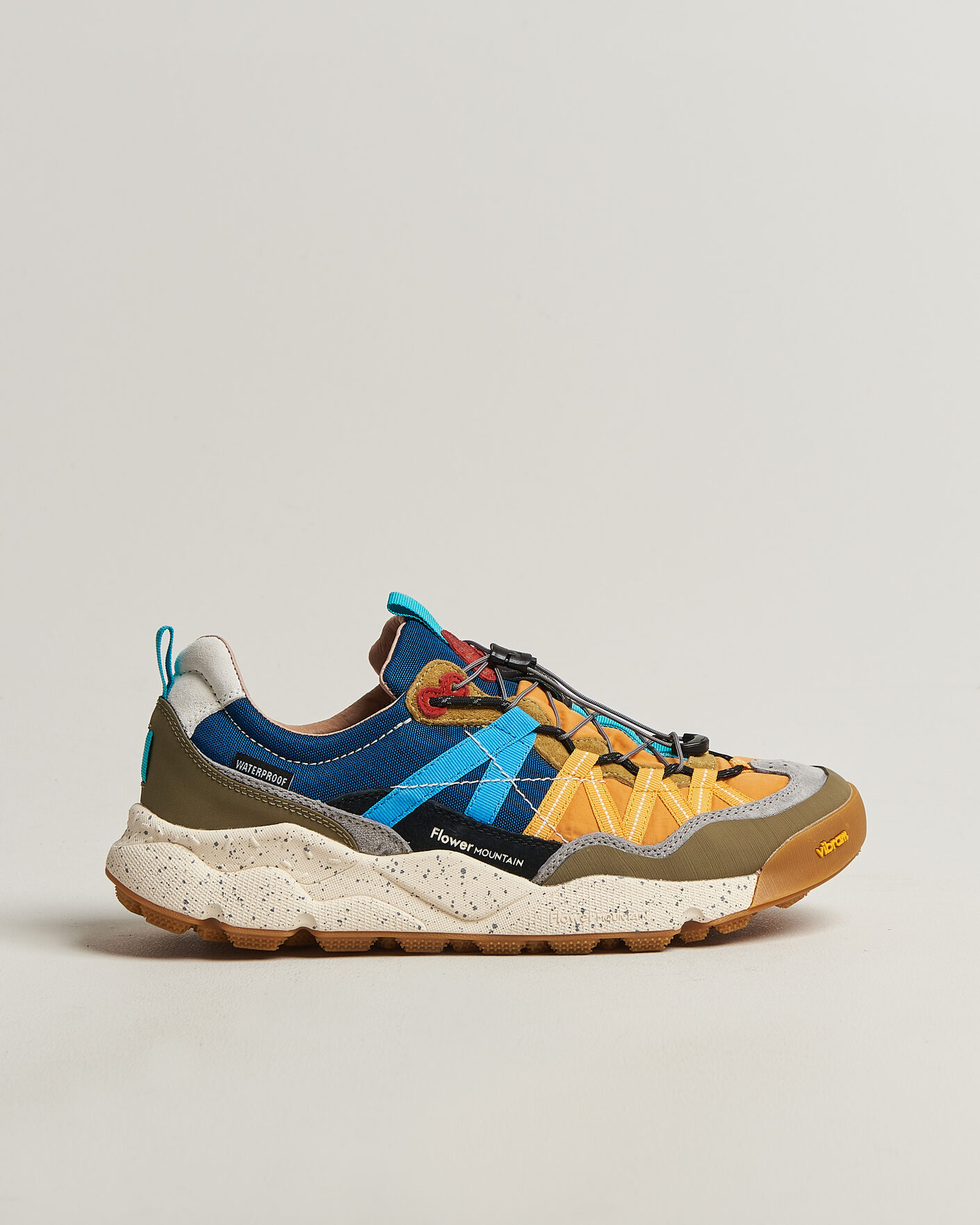 Homme | Baskets | Flower Mountain | Iwano 2 Suede/Nylon Trail Sneaker Multi
