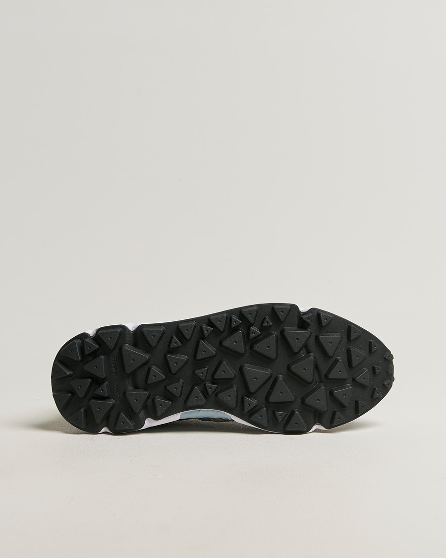 Homme | Baskets | Flower Mountain | Yamano 3 Suede/Nylon Sneaker Light Blue
