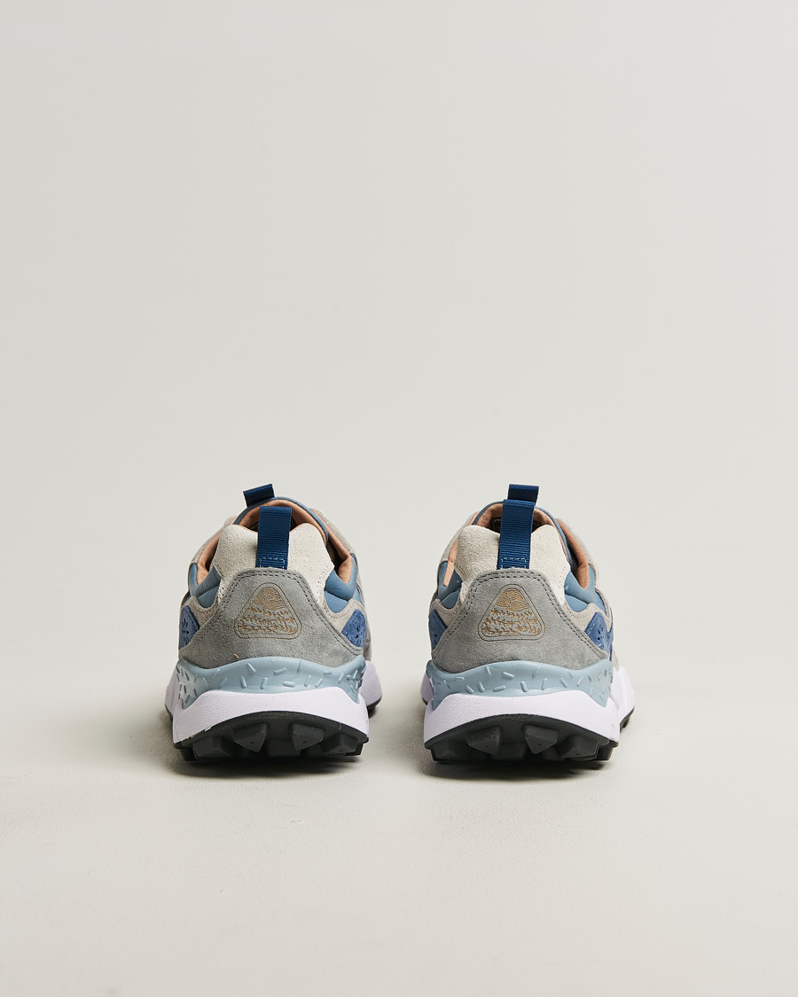 Homme | Baskets | Flower Mountain | Yamano 3 Suede/Nylon Sneaker Light Blue