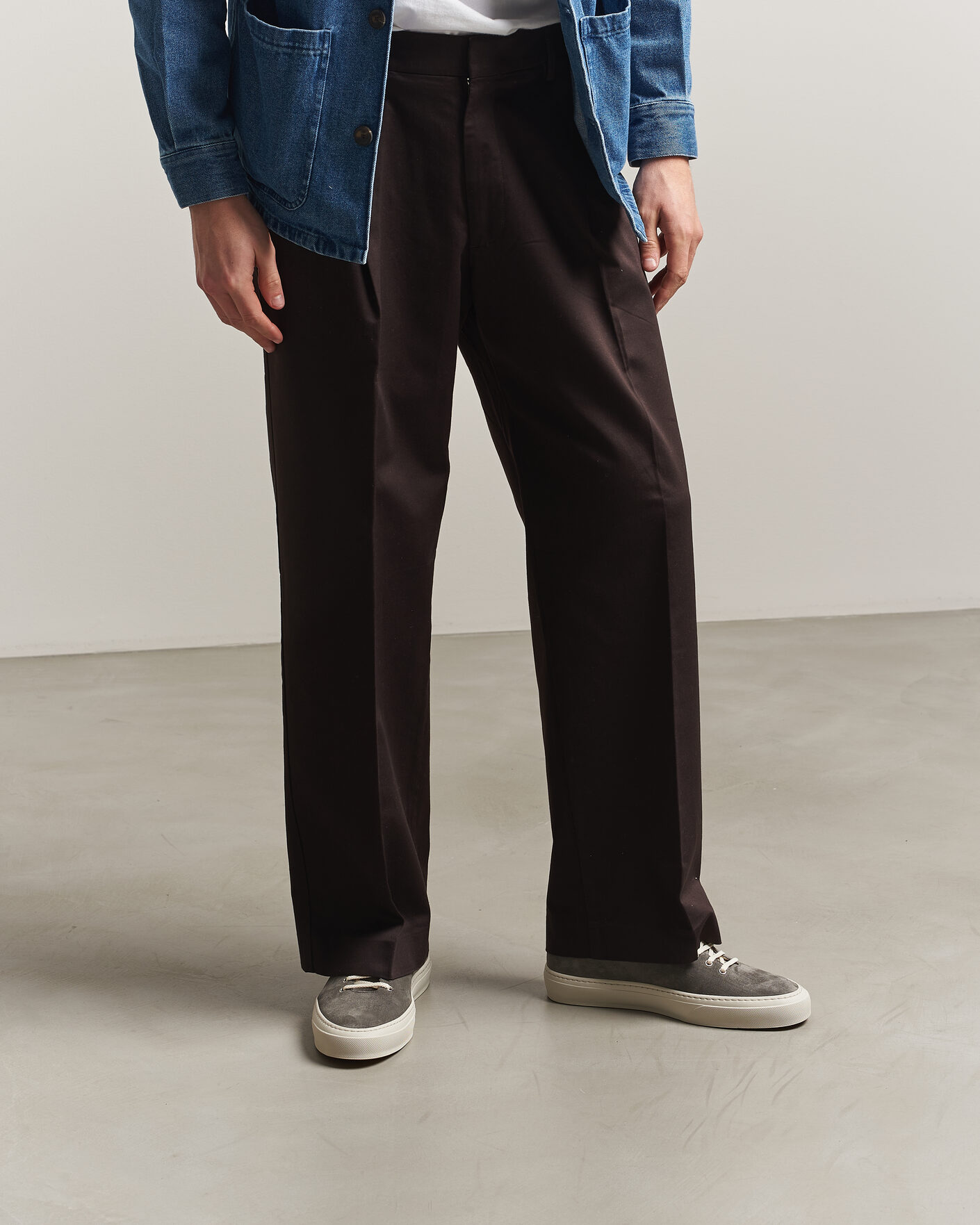 Homme | Baskets | CQP | Genoa Suede Deck Shoe Graphite