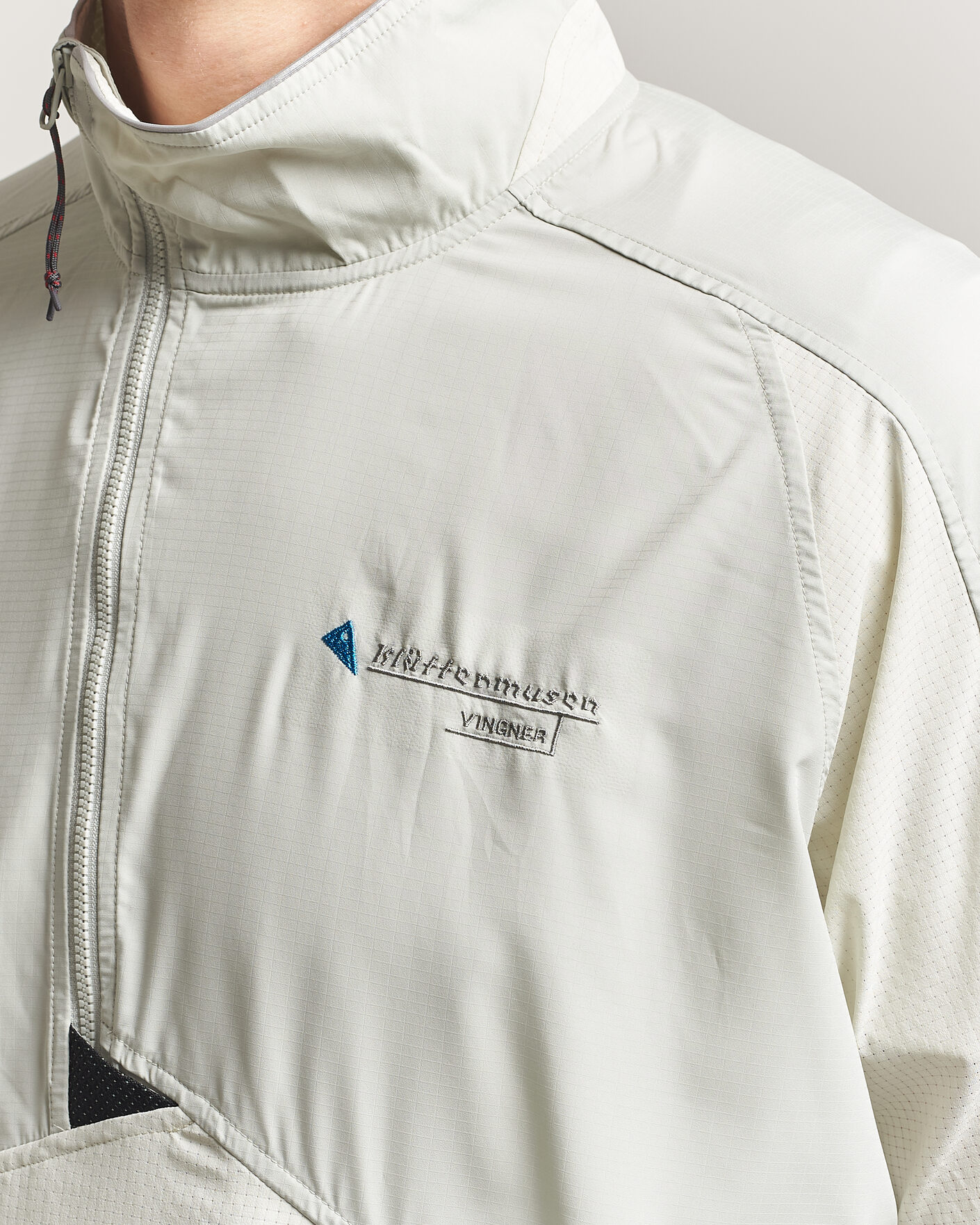 Homme | Manteaux Et Vestes | Klättermusen | Vingner Anorak Mercury Blue/Cristal Gree