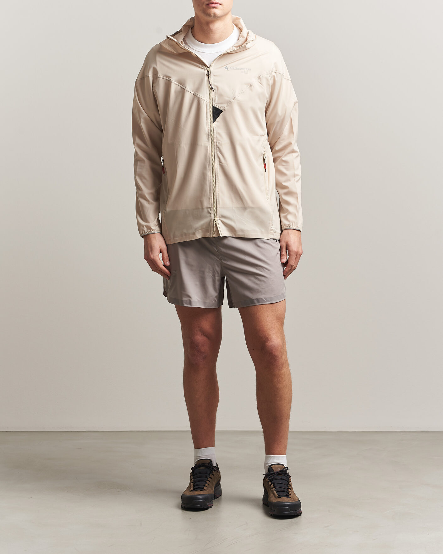 Homme | Shorts | Klättermusen | Bele Running Shorts Ridge Grey