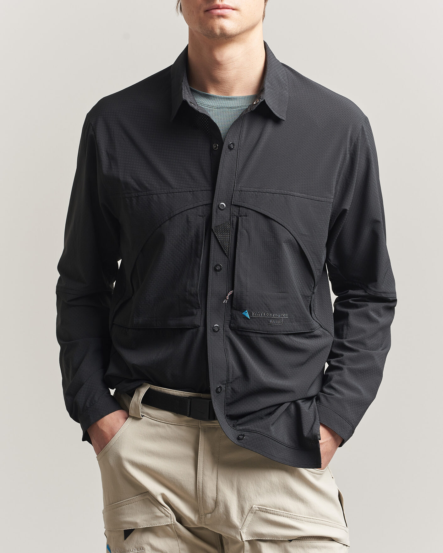 Homme | Pulls Et Tricots | Klättermusen | Bärrö Function Shirt Black