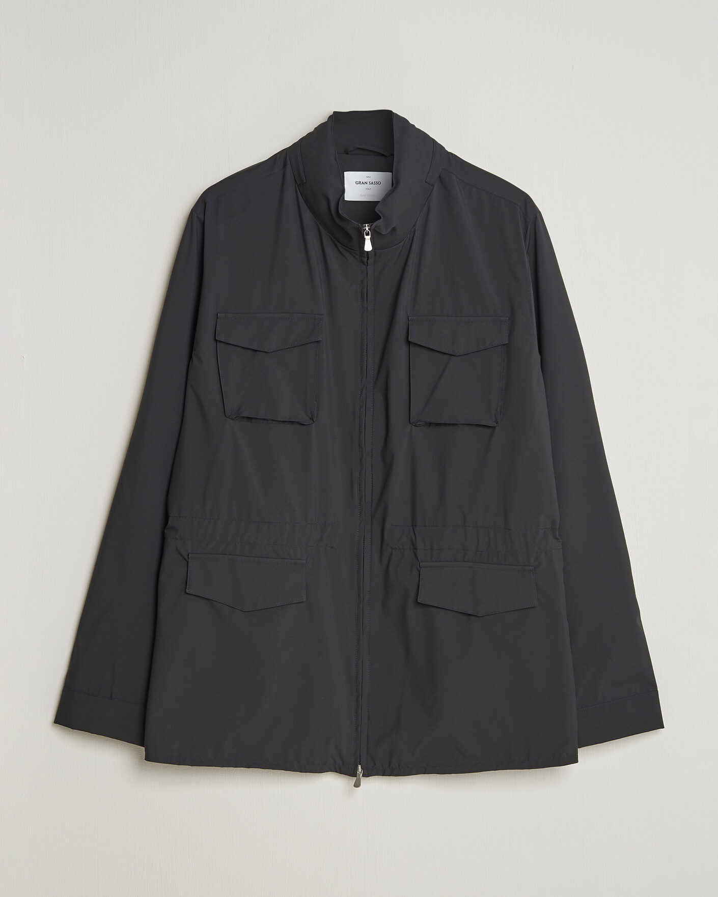 Homme | Manteaux Et Vestes | Gran Sasso | Nylon Field Jacket Navy