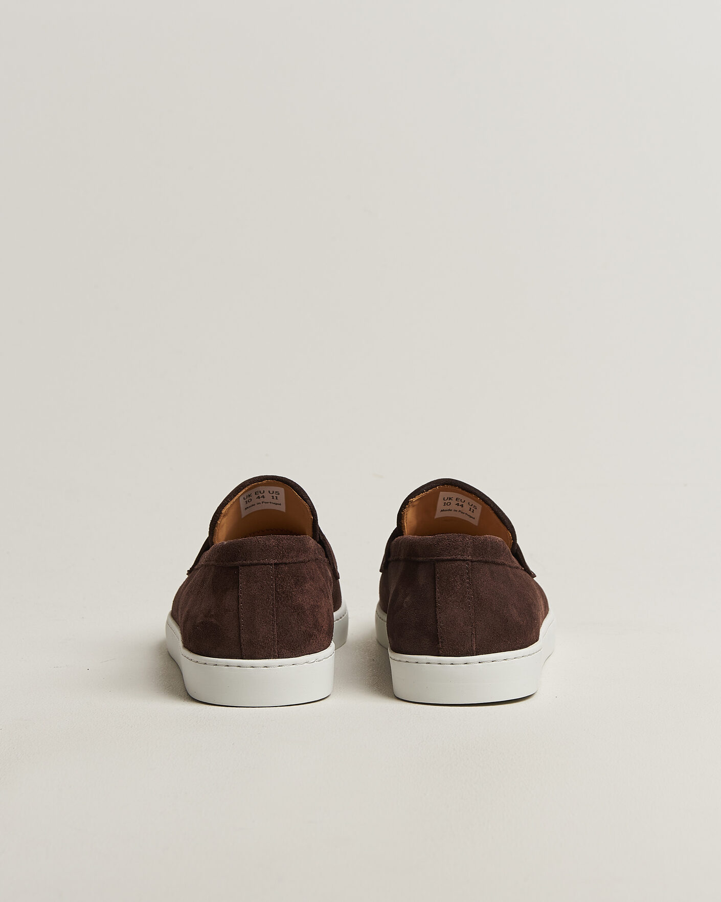 Homme | Loafers | Fliteless | Suede Penny Sneaker Dark Brown