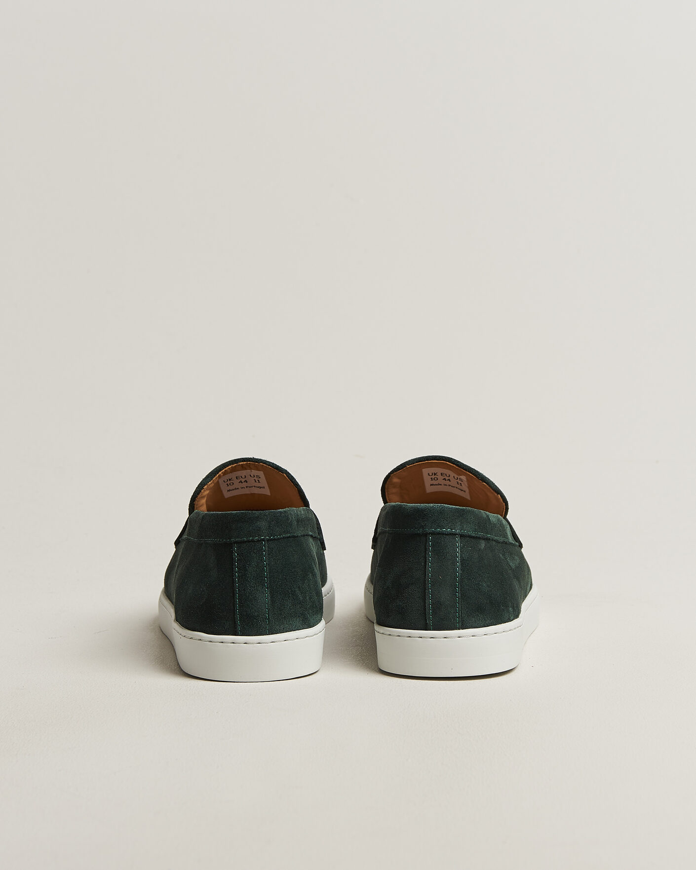 Homme | Loafers | Fliteless | Suede Penny Sneaker Green