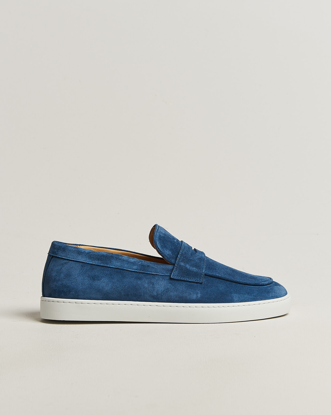 Homme | Loafers | Fliteless | Suede Penny Sneaker Ocean