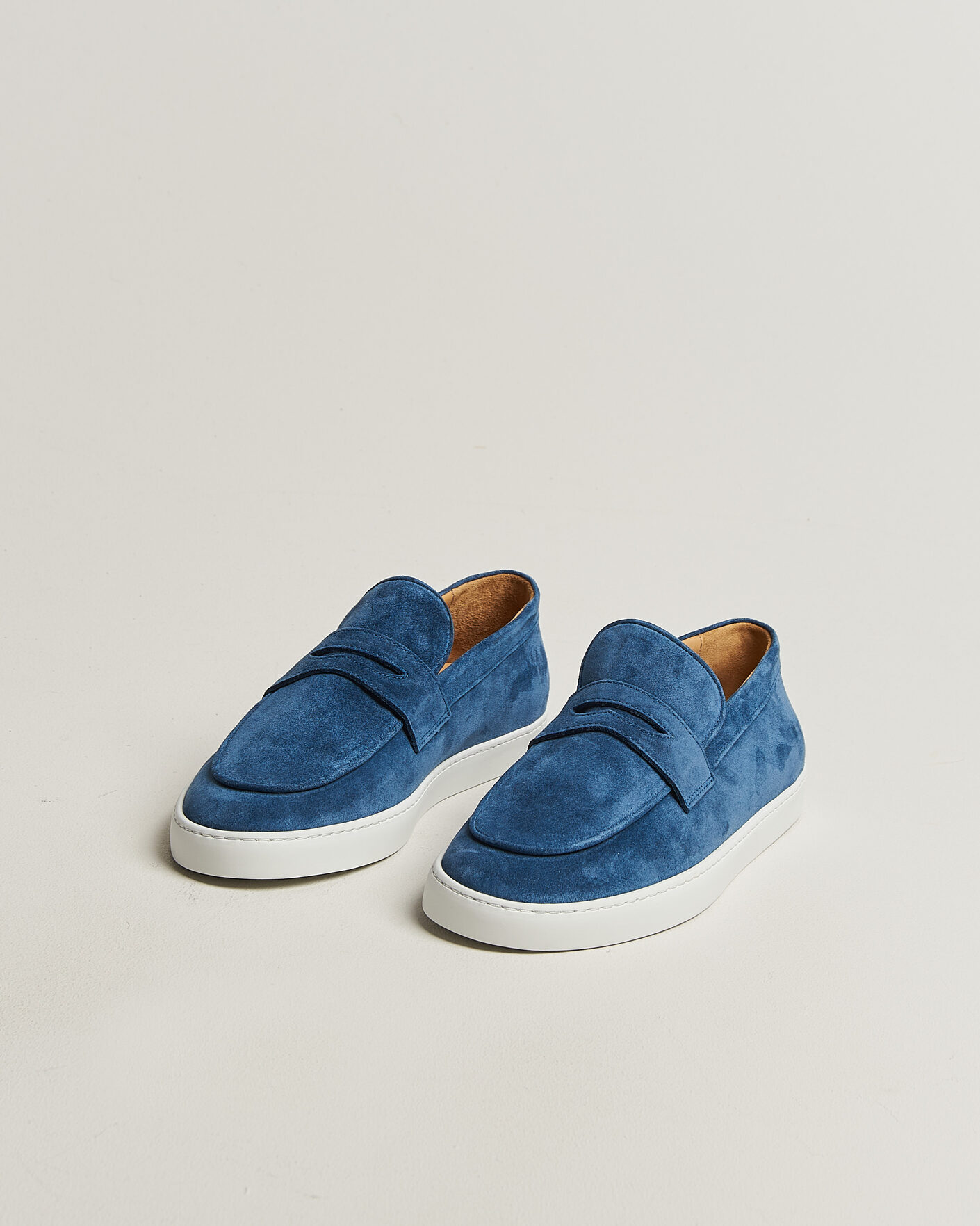 Homme | Loafers | Fliteless | Suede Penny Sneaker Ocean