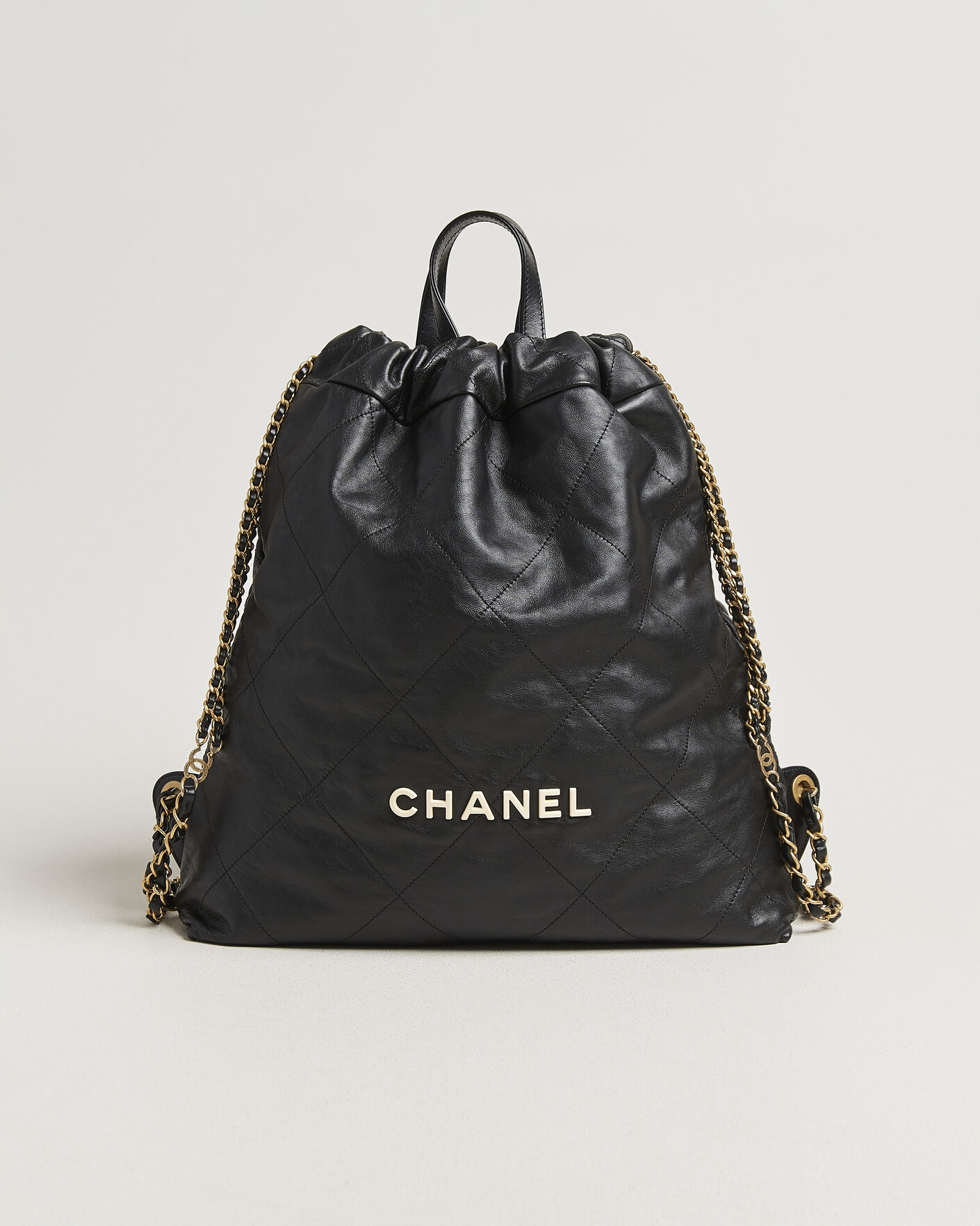 Homme | Pre-Owned & Vintage Bags | Chanel Pre-Owned | Chanel 22 Backpack Black Black