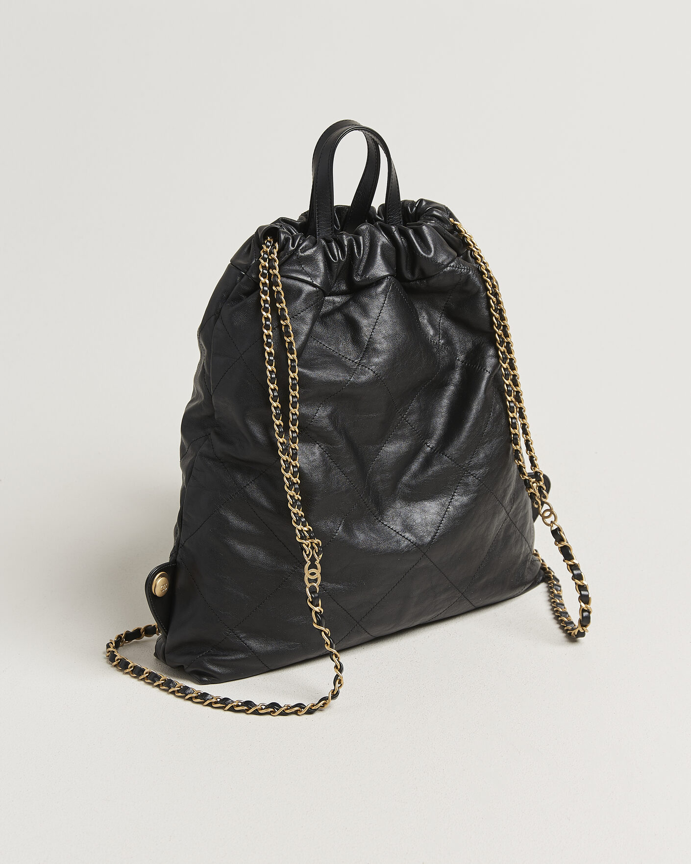 Homme | Pre-Owned & Vintage Bags | Chanel Pre-Owned | Chanel 22 Backpack Black Black