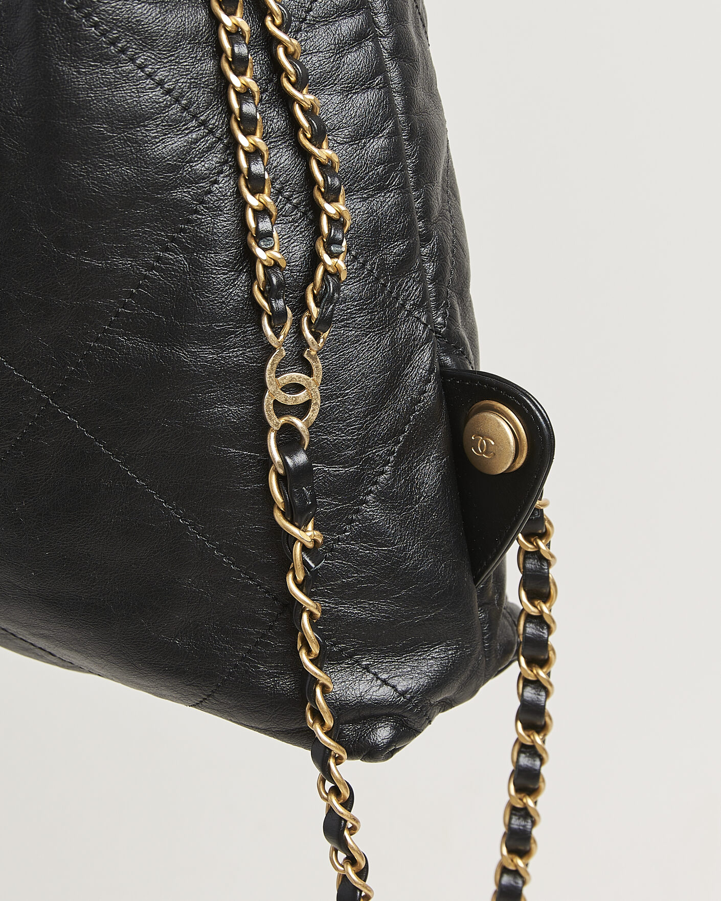 Homme | Pre-Owned & Vintage Bags | Chanel Pre-Owned | Chanel 22 Backpack Black Black