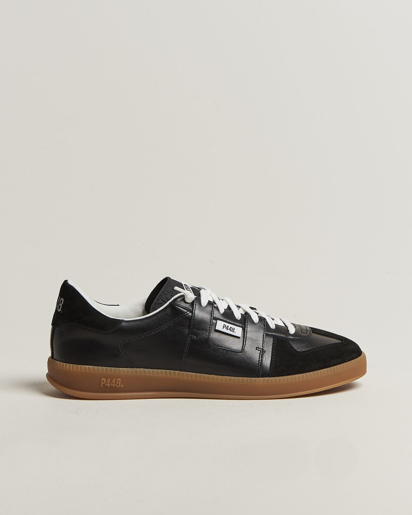 Homme | Baskets | P448 | Monza Leather/Suede Sneaker Black
