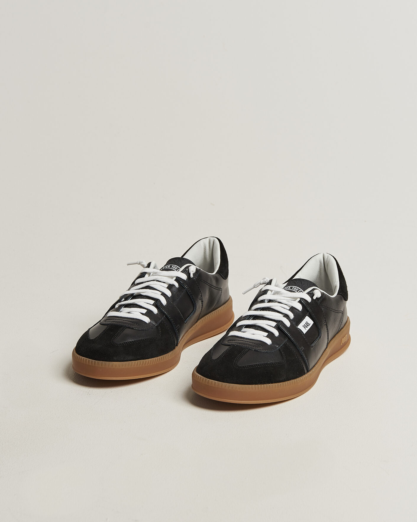 Homme | Baskets | P448 | Monza Leather/Suede Sneaker Black