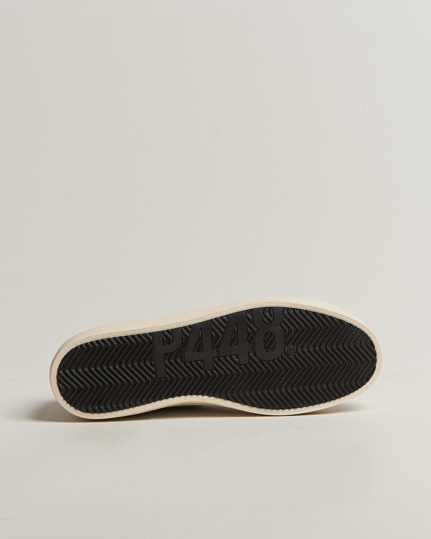 Homme | Baskets | P448 | John Leather Sneaker White/Black
