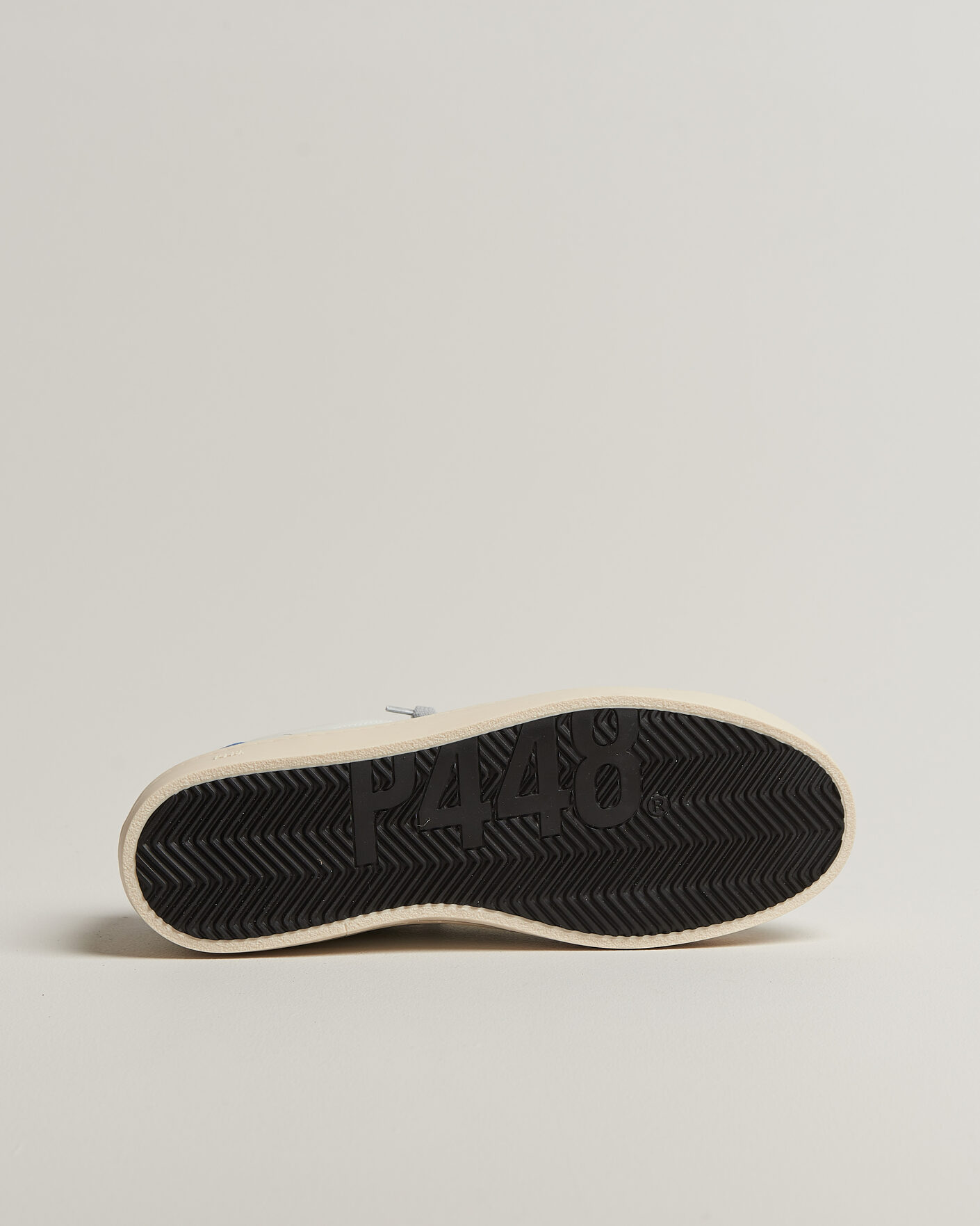 Homme | Baskets | P448 | John Leather Sneaker White/Blue