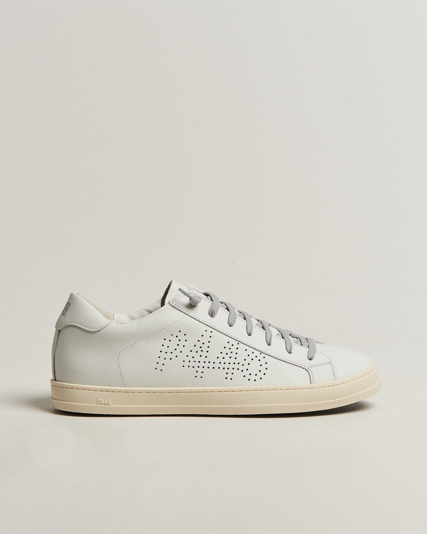 Homme | Baskets | P448 | John Leather Sneaker White