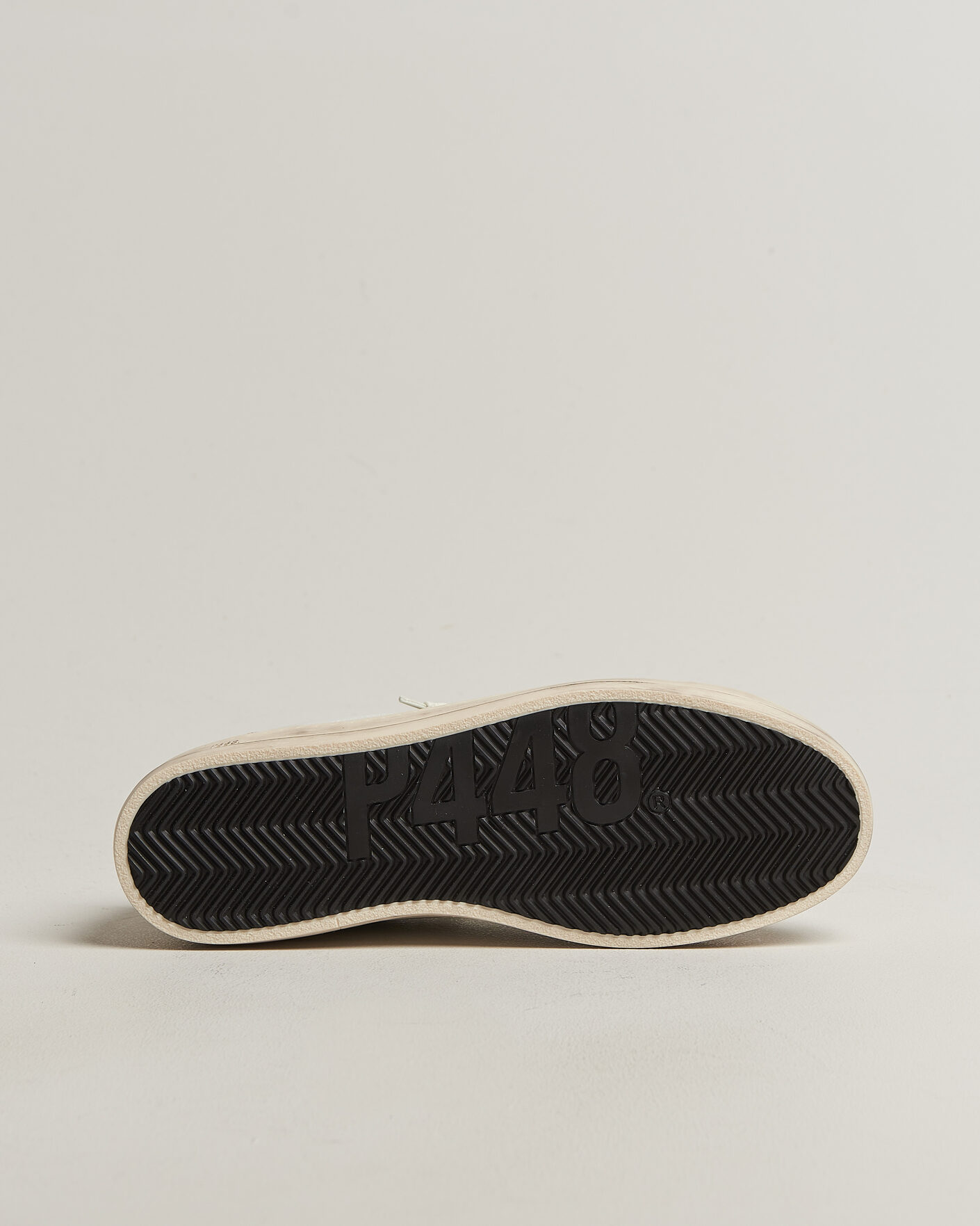 Homme | Baskets | P448 | John Leather/Suede Sneaker White/Olive/Grey