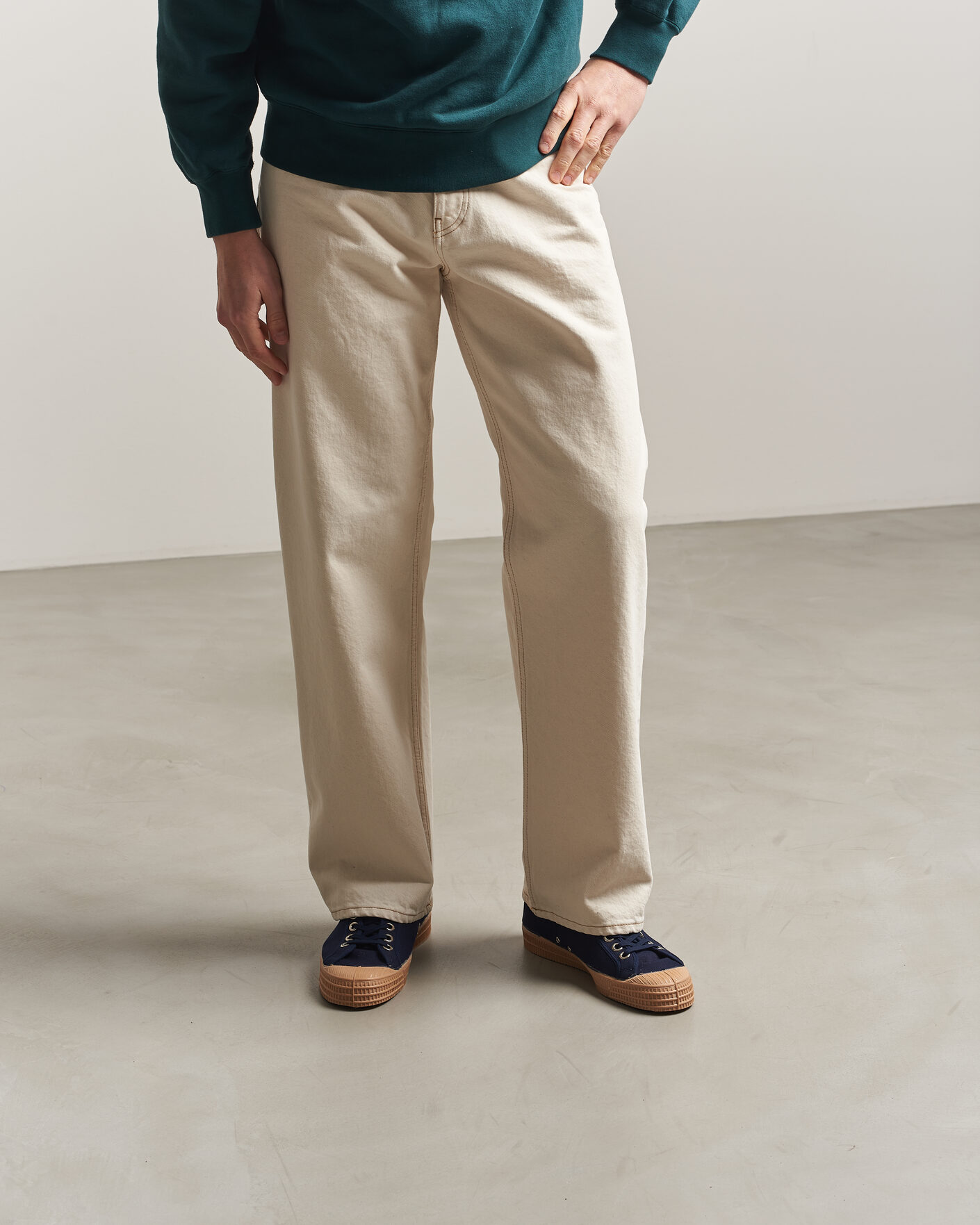Homme | Baskets | Novesta | Star Master Organic Cotton Sneaker Navy/Transparant