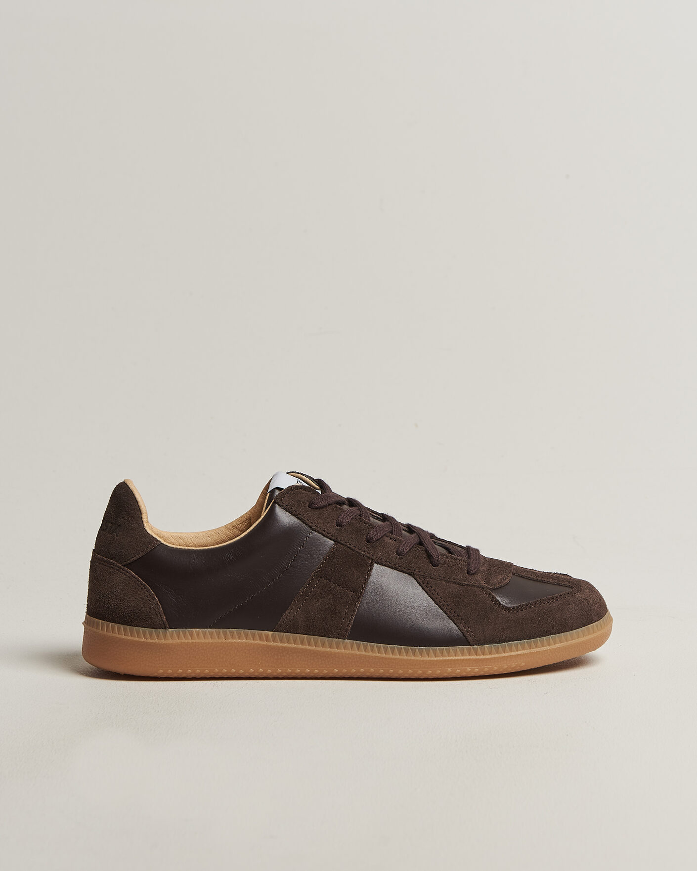 Homme | Baskets | Novesta | German Army Trainer Dark Brown