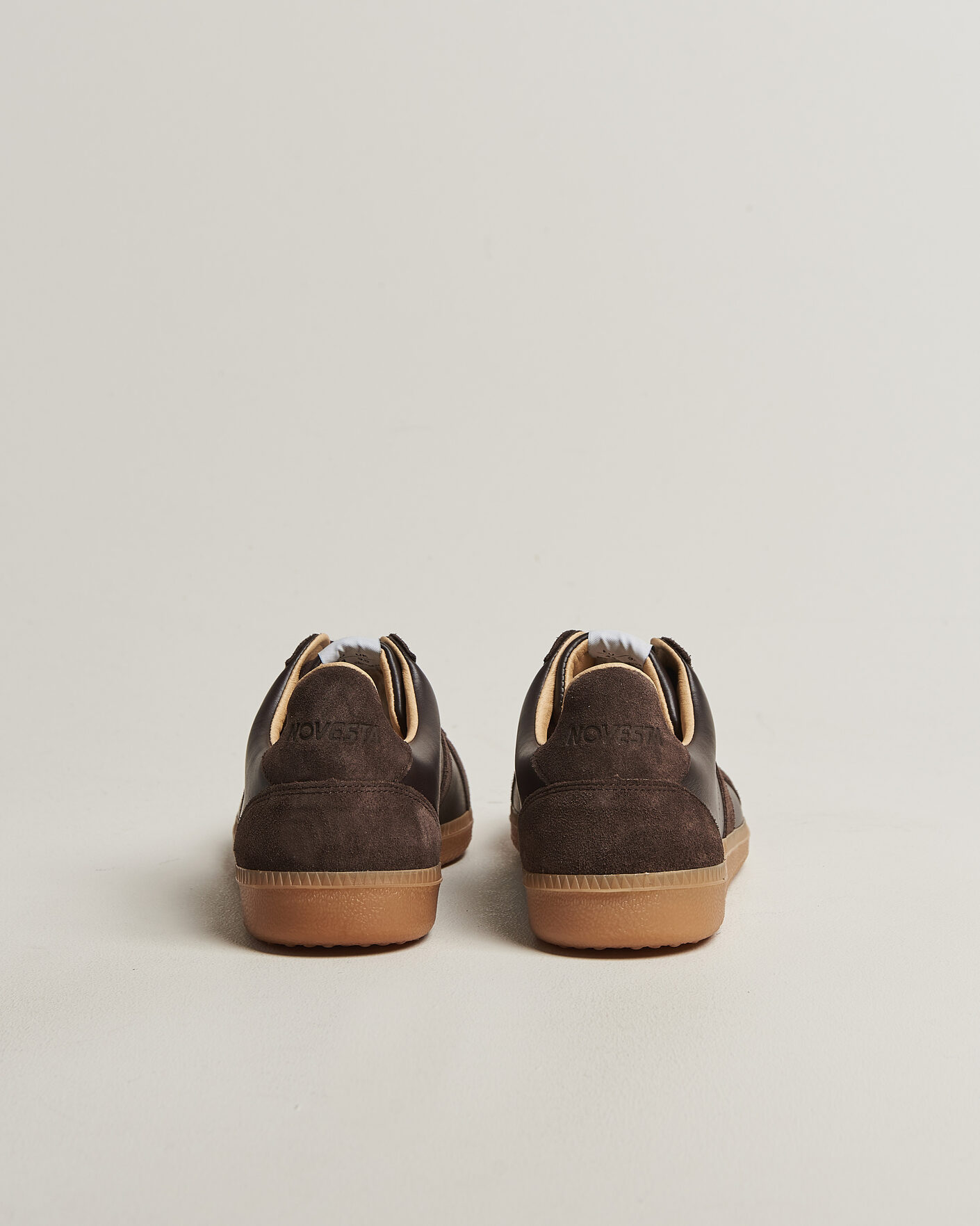 Homme | Baskets | Novesta | German Army Trainer Dark Brown