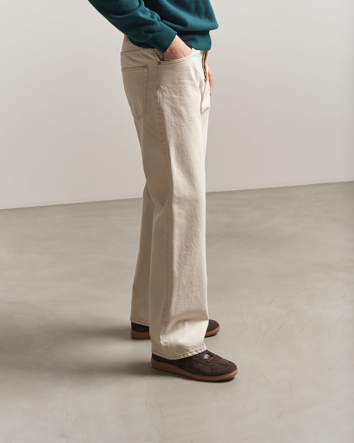 Homme | Baskets | Novesta | German Army Trainer Dark Brown