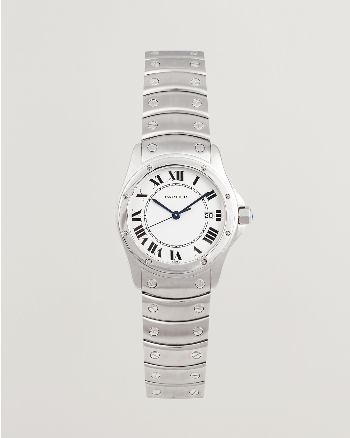 Homme | Cartier Pre-Owned Santos Ronde | Cartier Pre-Owned | Santos Ronde
