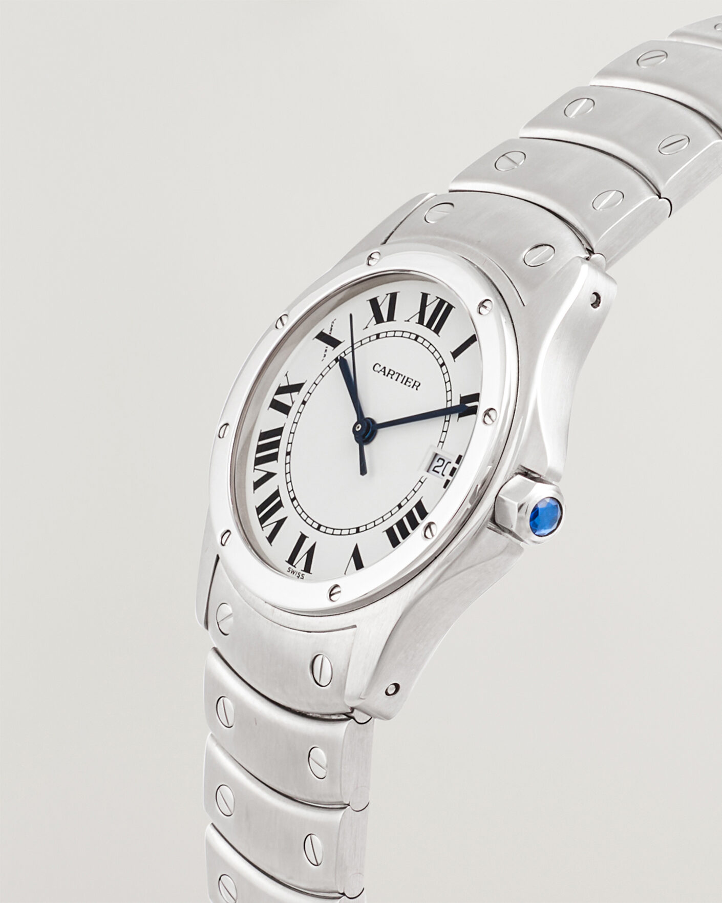 Homme | Pre-Owned & Vintage Watches | Cartier Pre-Owned | Santos Ronde  