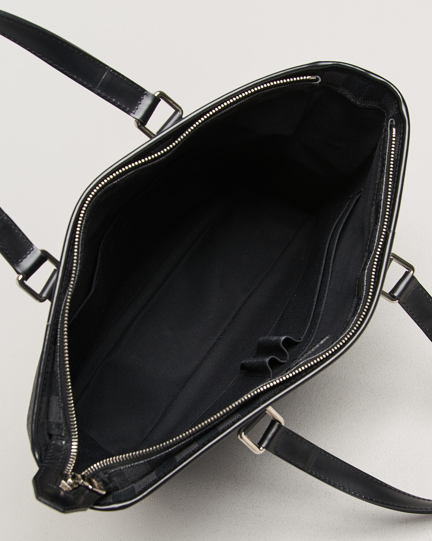 Homme | Pre-Owned & Vintage Bags | Louis Vuitton Pre-Owned | Tadao Tote bag PM Damier Graphite