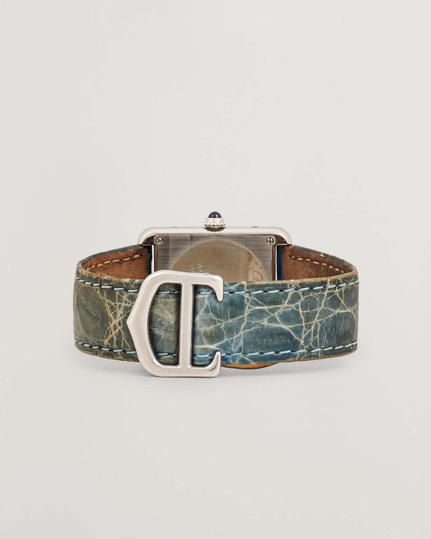 Homme | Pre-Owned & Vintage Watches | Cartier Pre-Owned | Tank Solo 